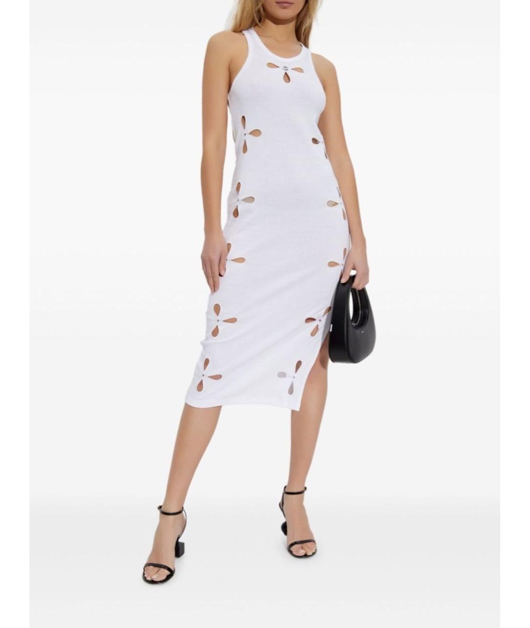 COPERNI Белое хлопковое повседневное платье, фото 3