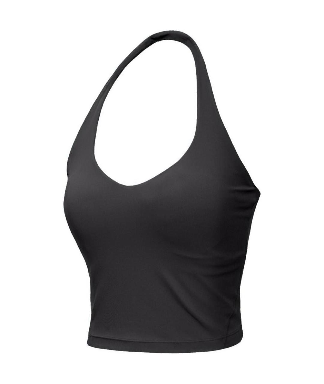 Lululemon Черная майка, фото 3