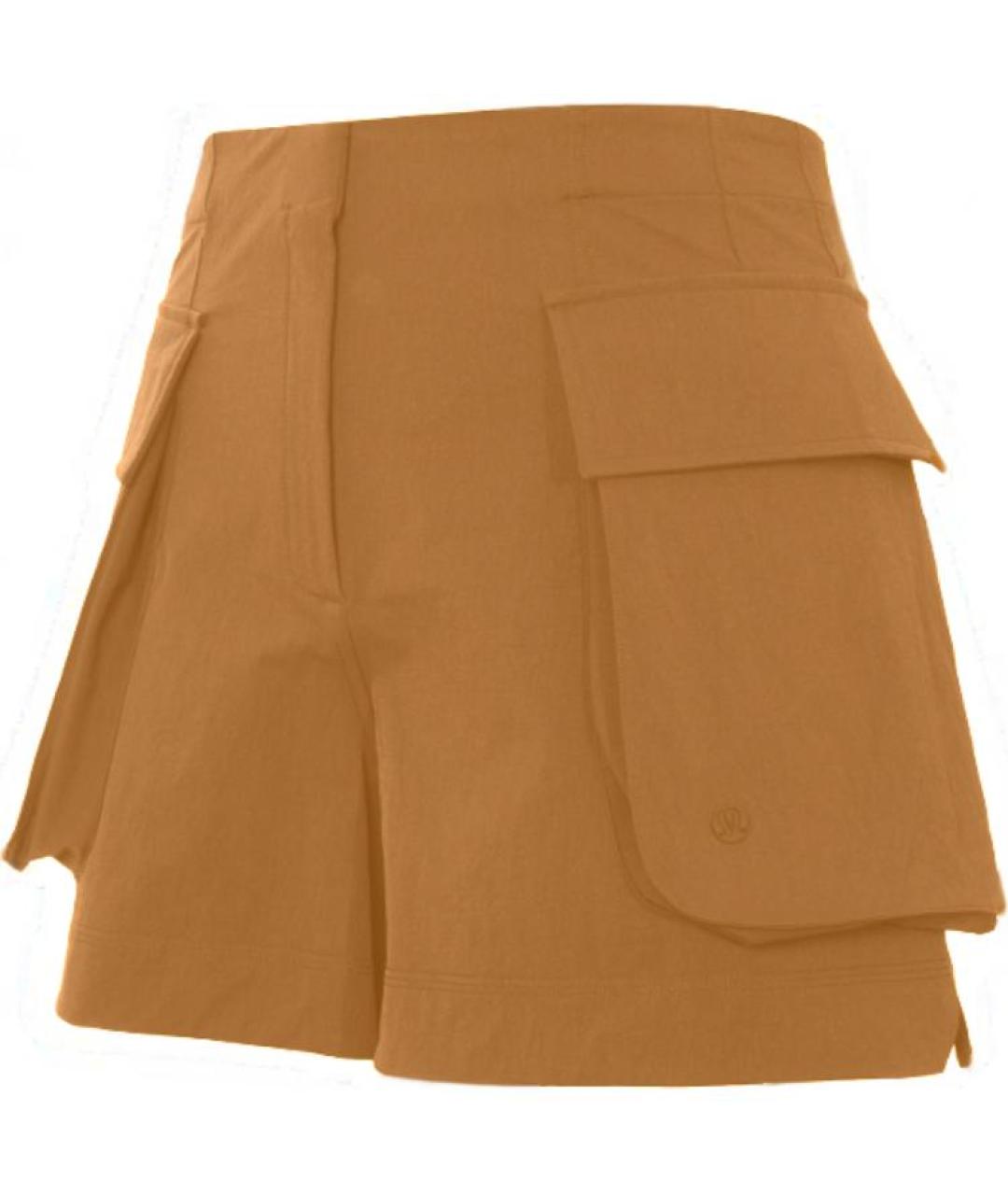 Lululemon Хаки шорты, фото 3