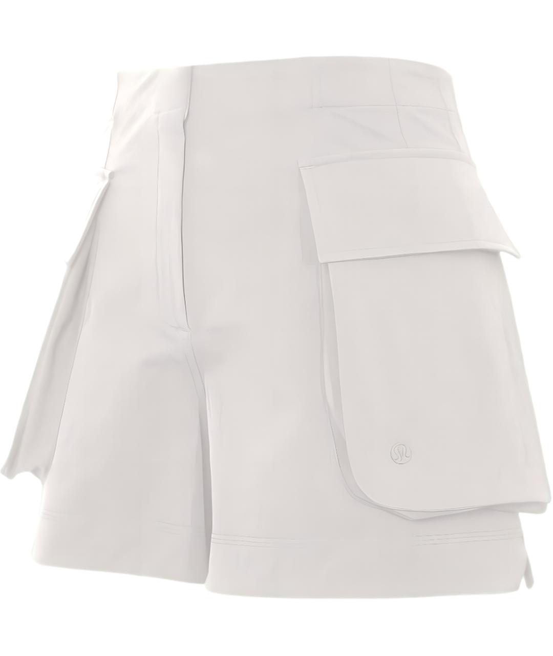 Lululemon Белые шорты, фото 3