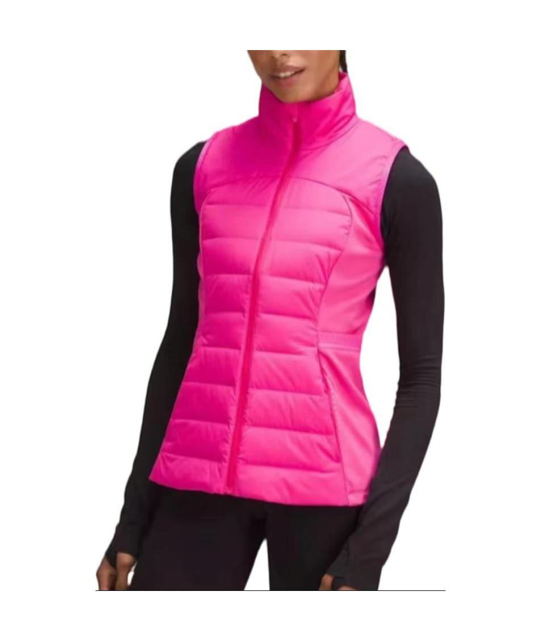 Lululemon Розовый жилет, фото 3