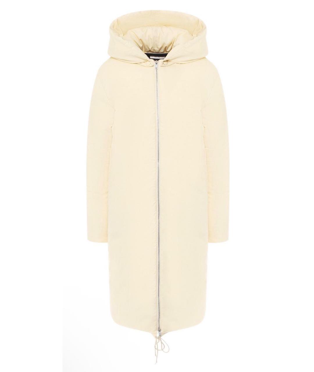 CELINE Бежевый хлопковый пуховик, фото 9