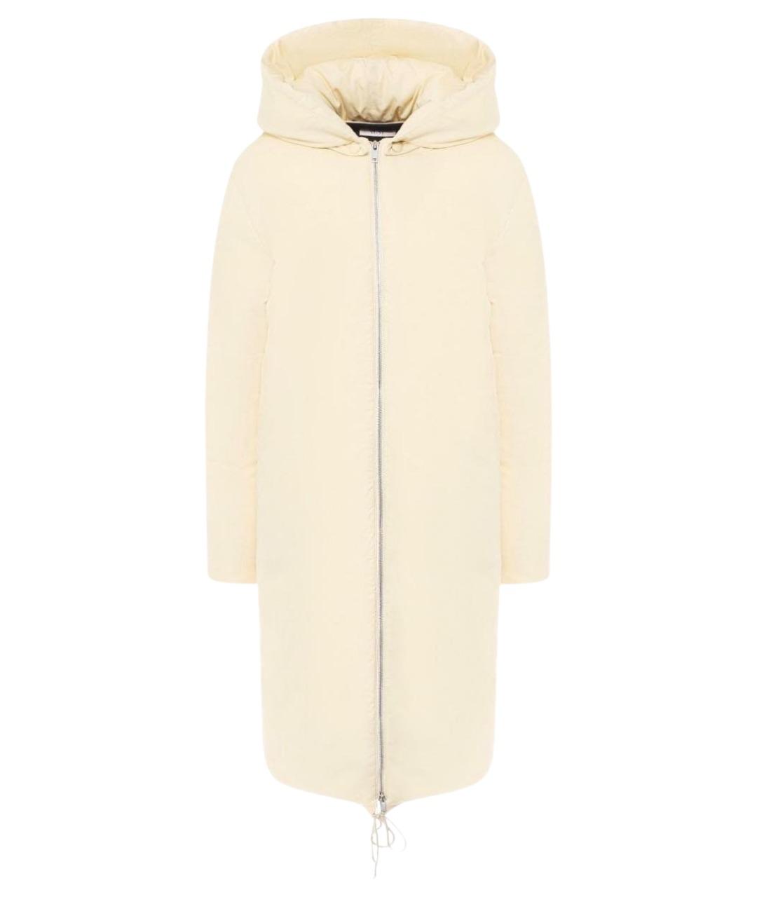 CELINE Бежевый хлопковый пуховик, фото 1