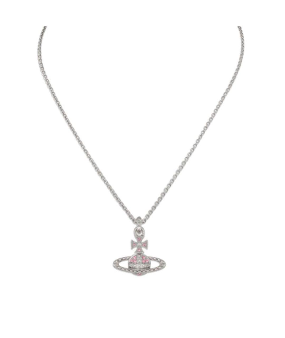 VIVIENNE WESTWOOD Серебряная латунная цепочка, фото 2