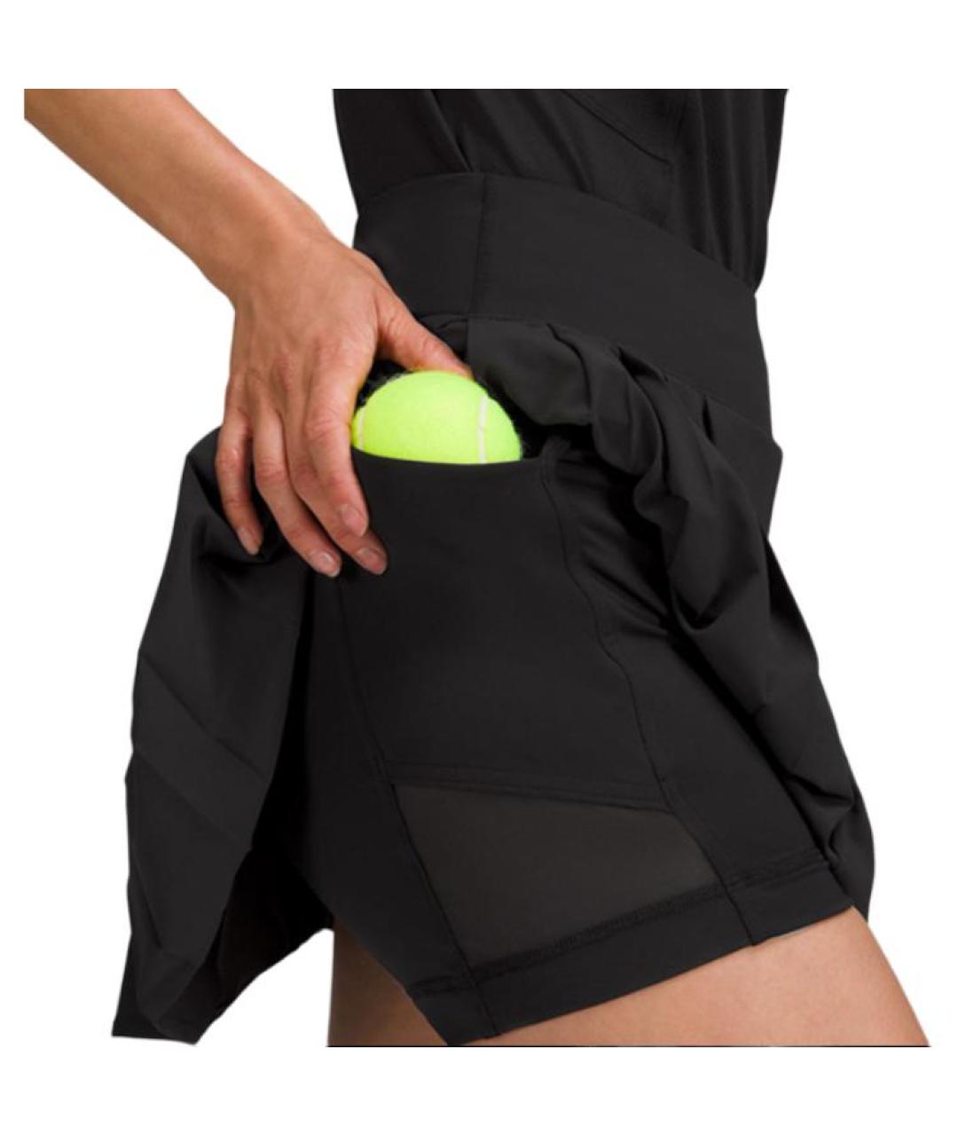 Lululemon Черная юбка мини, фото 6