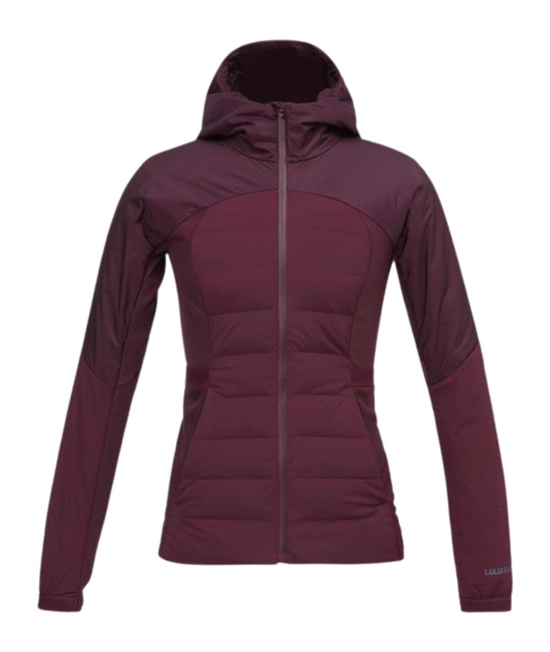 Lululemon Бордовая полиамидовая куртка, фото 1