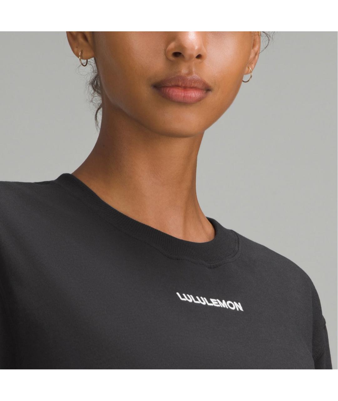 Lululemon Черная футболка, фото 5