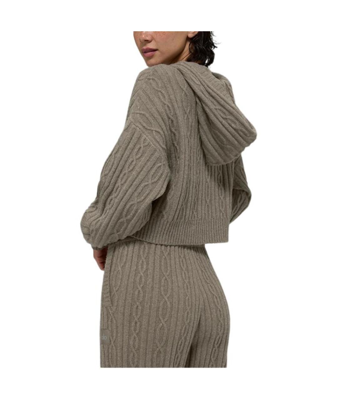 ALO YOGA Серый джемпер / свитер, фото 2