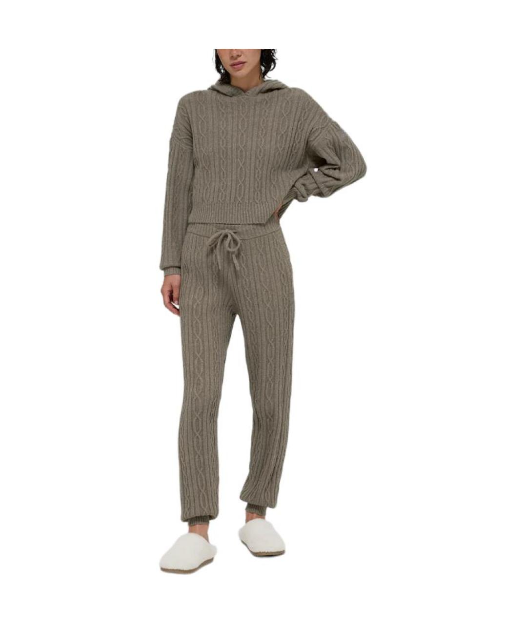 ALO YOGA Серый джемпер / свитер, фото 3