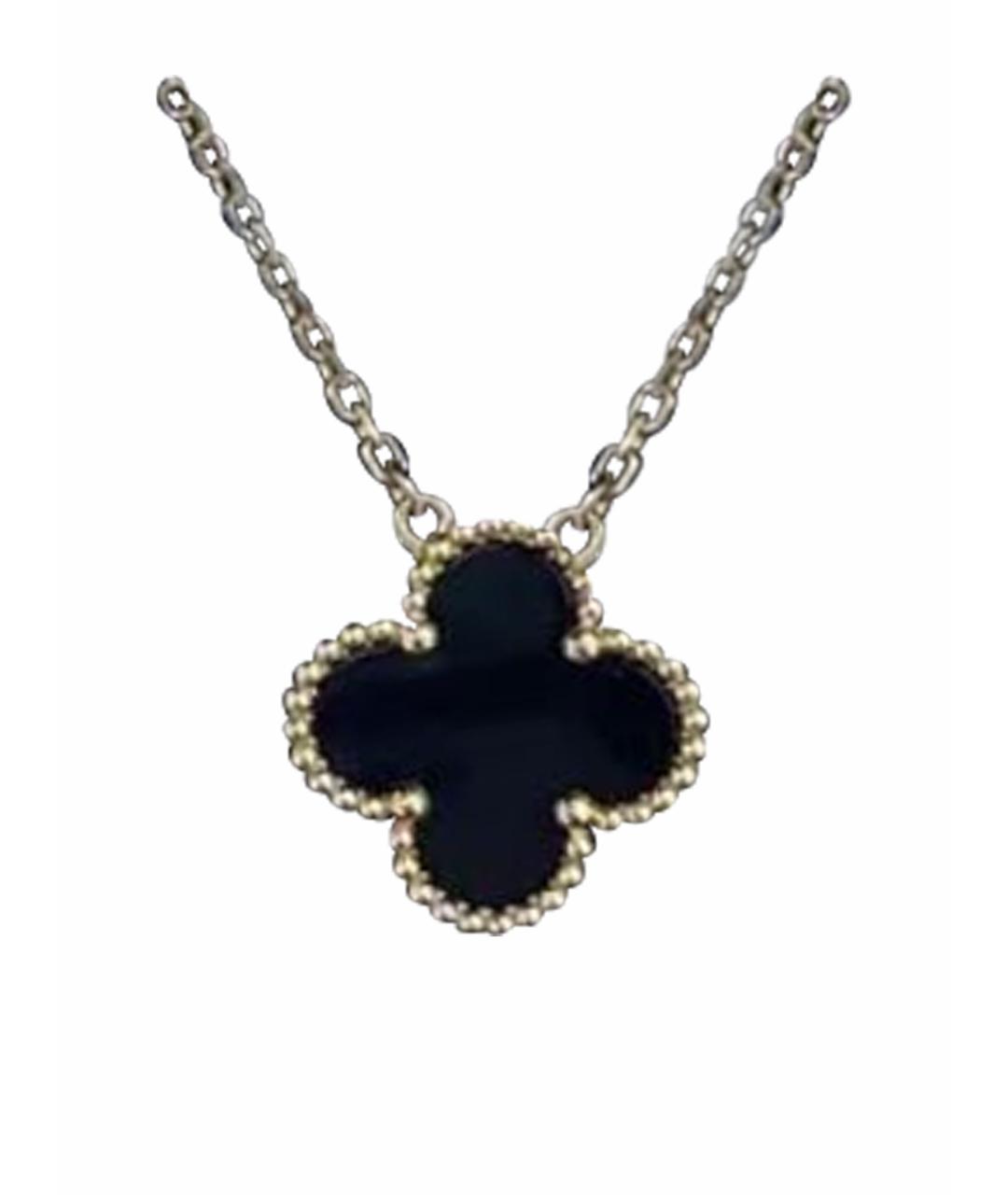 VAN CLEEF & ARPELS Черный кулон из желтого золота, фото 1