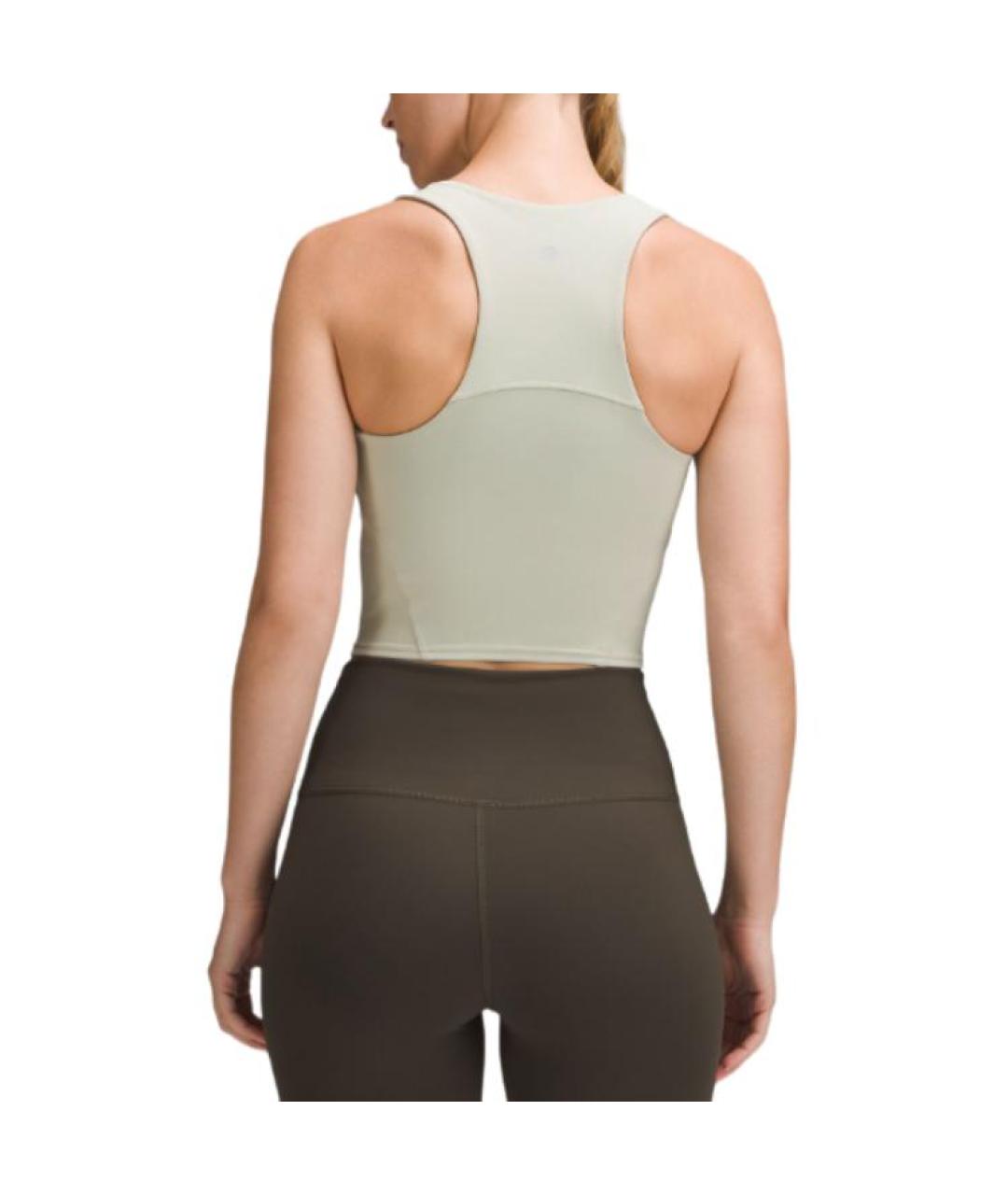 Lululemon Белая майка, фото 2