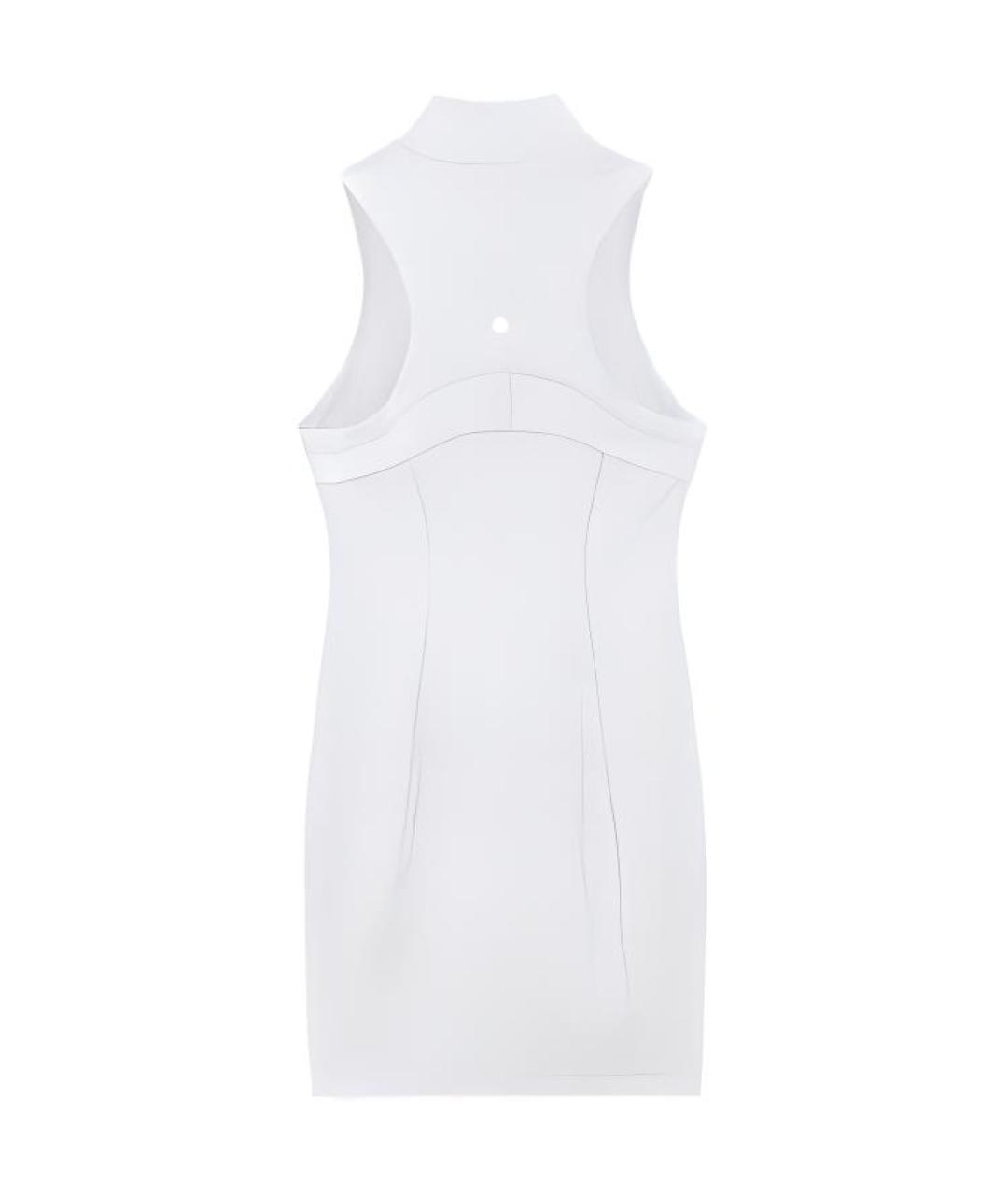 Lululemon Белое повседневное платье, фото 2