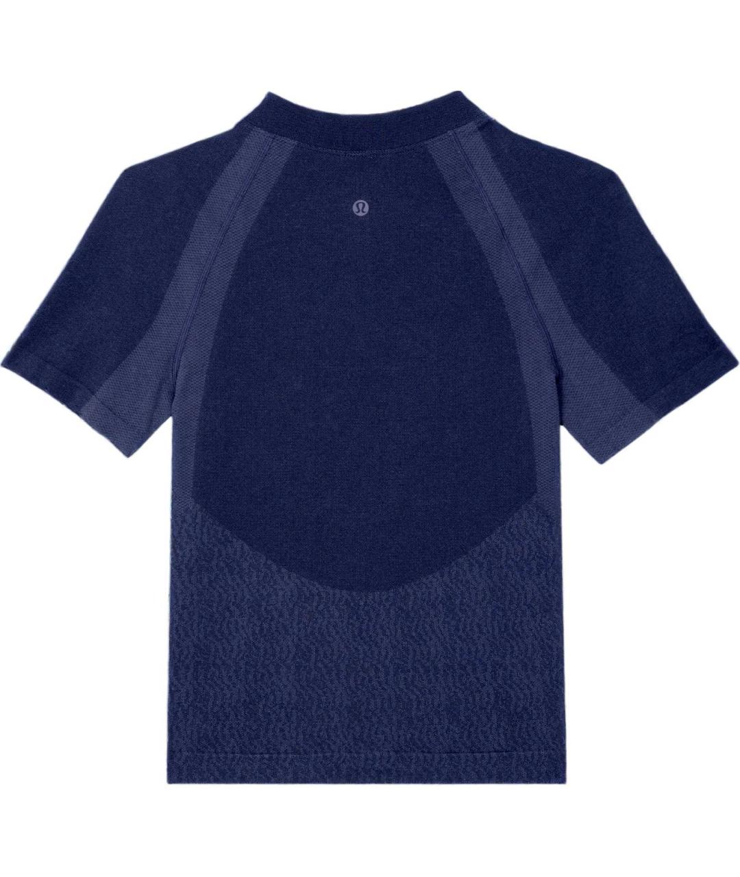 Lululemon Синяя хлопковая футболка, фото 2