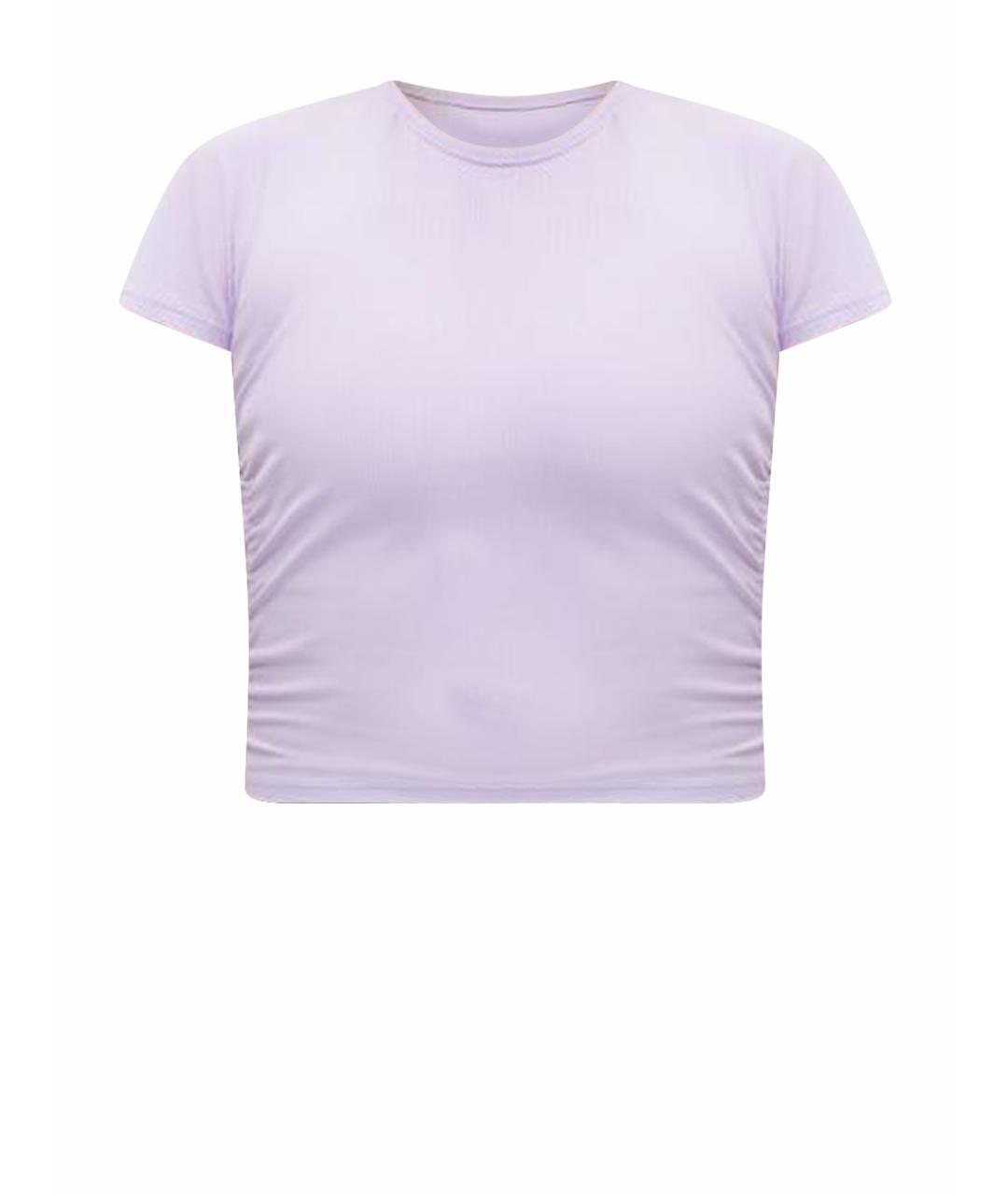 Lululemon Фиолетовая хлопковая футболка, фото 1