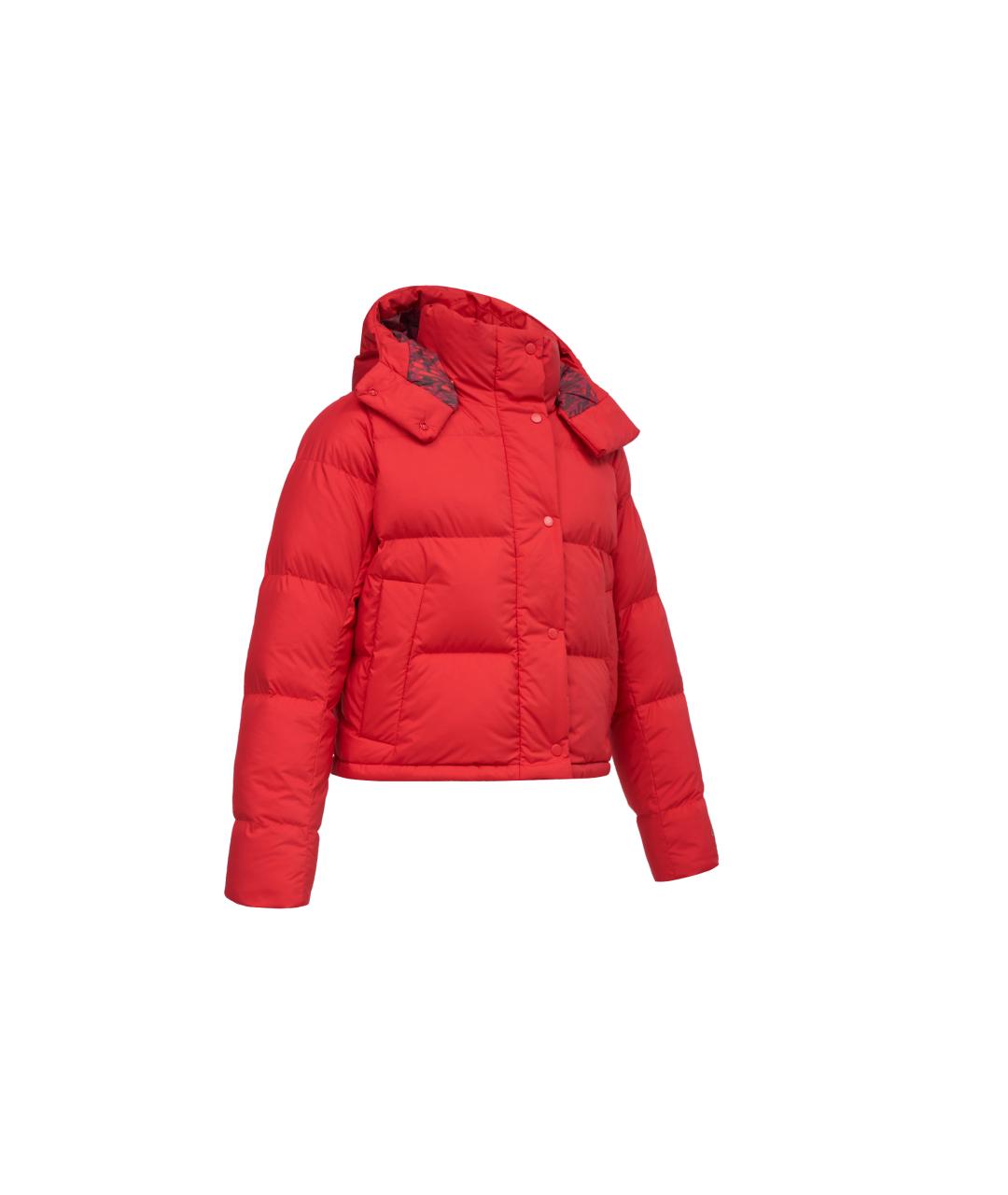 Lululemon Красный пуховик, фото 3