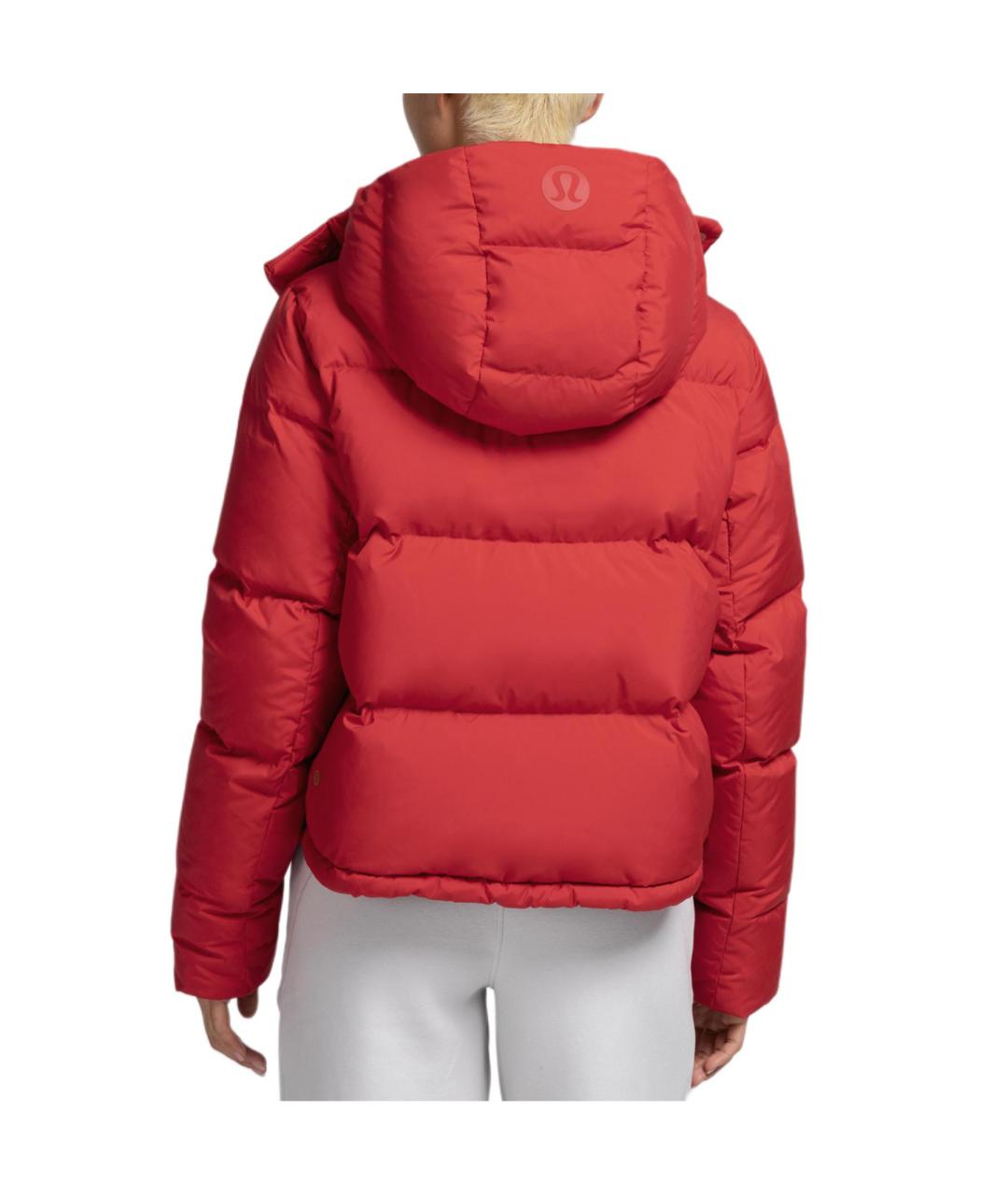 Lululemon Красный пуховик, фото 6