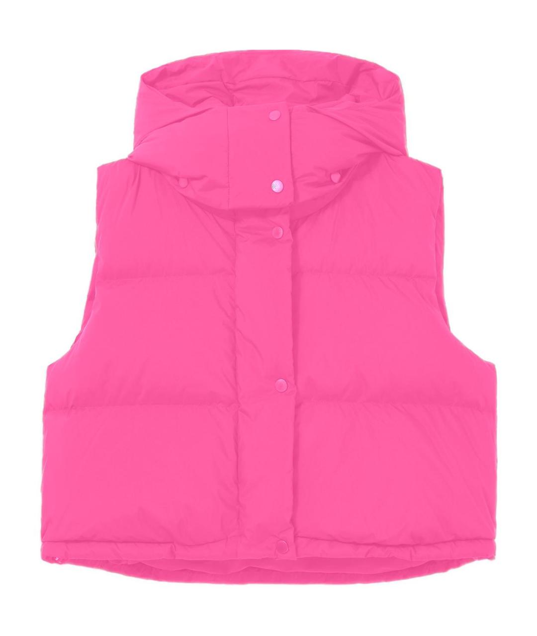 Lululemon Розовый полиамидовый жилет, фото 1