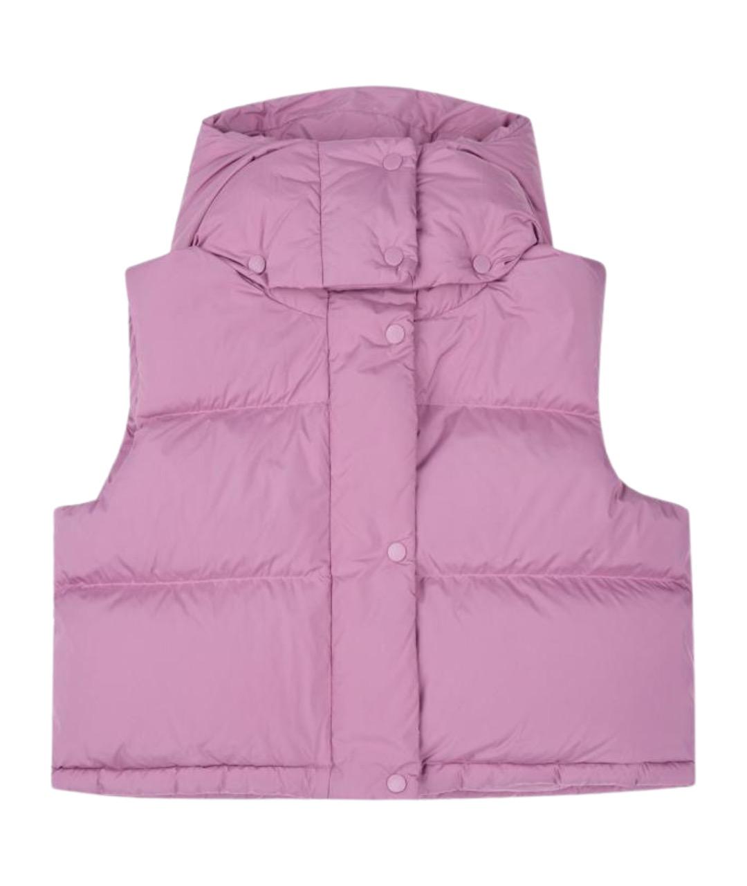 Lululemon Розовый полиамидовый жилет, фото 1