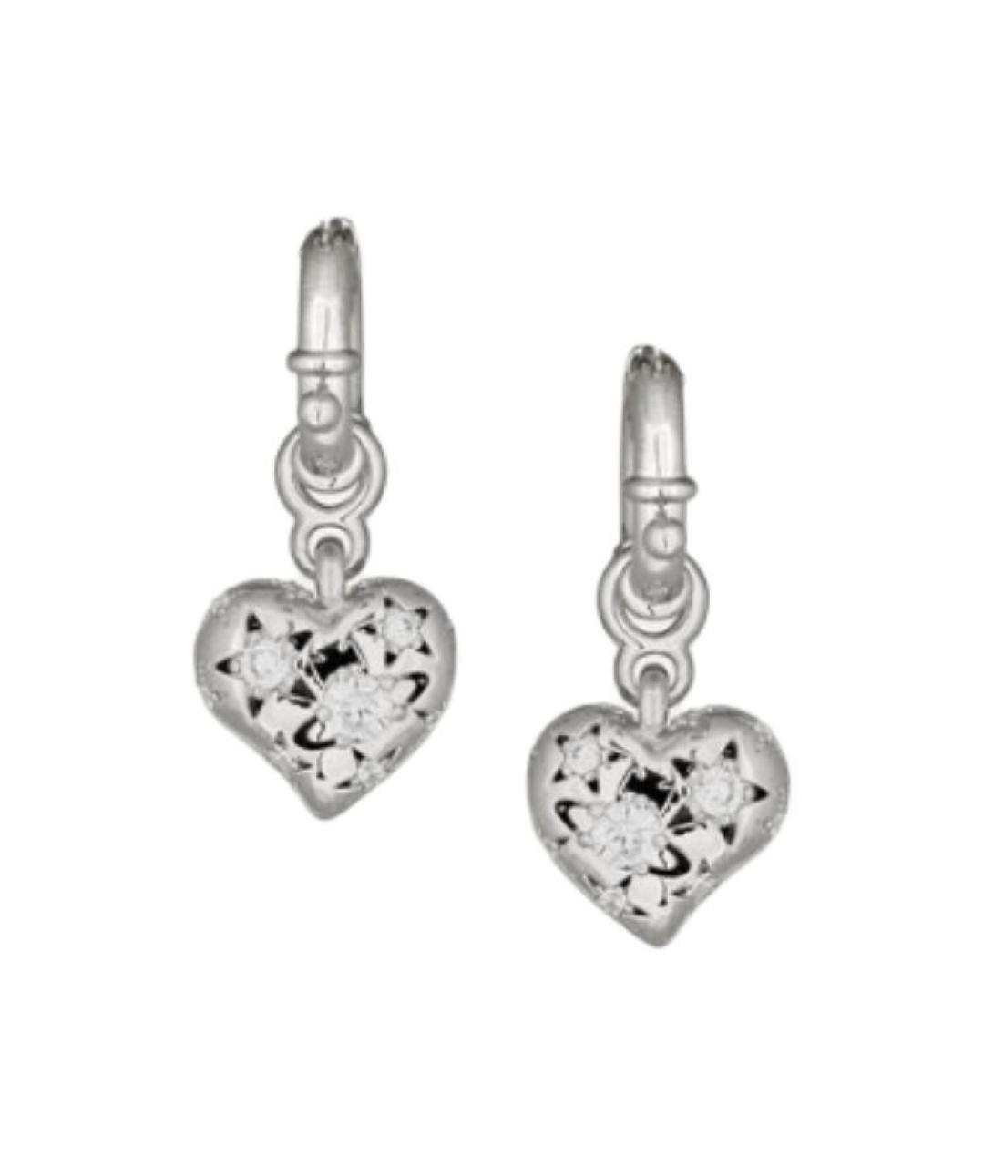 VIVIENNE WESTWOOD Серебряные латунные серьги, фото 2