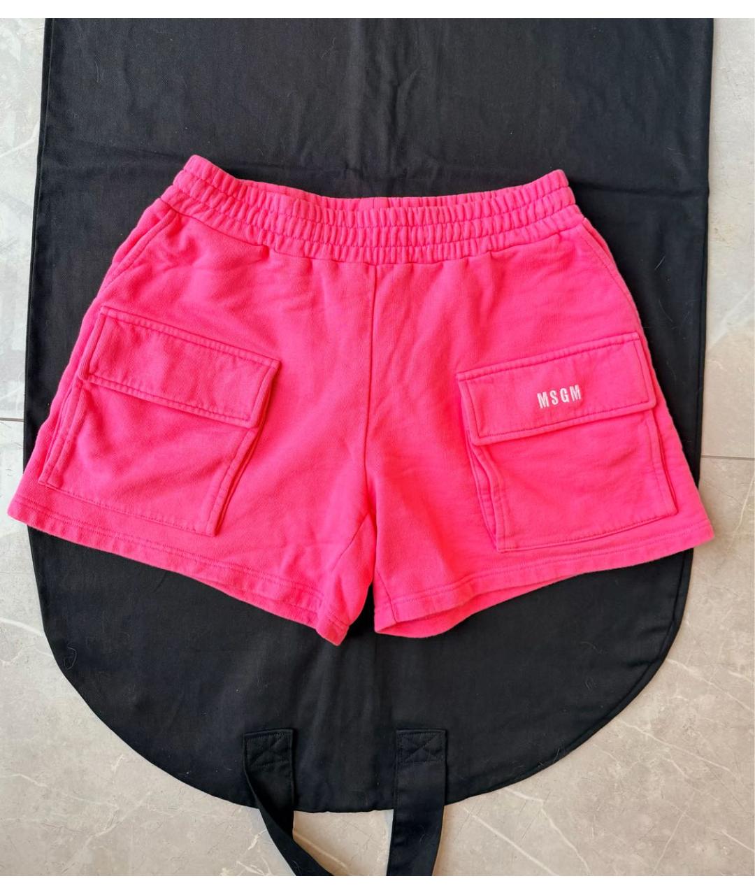 MSGM Розовый хлопковый спортивные костюмы, фото 5