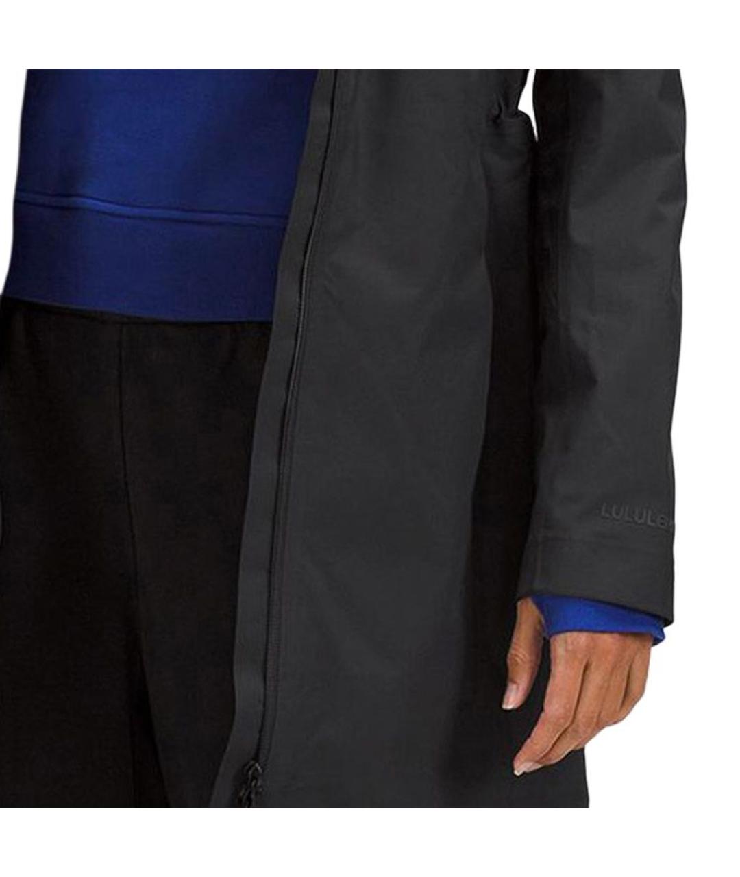 Lululemon Черный тренч/плащ, фото 5