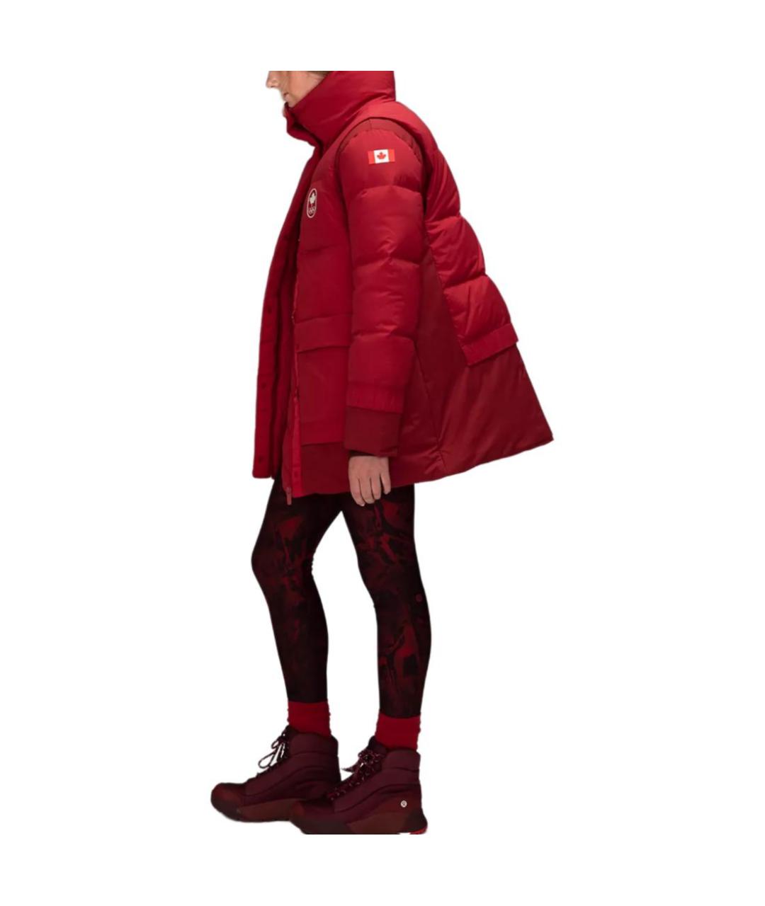 Lululemon Красная полиамидовая куртка, фото 5