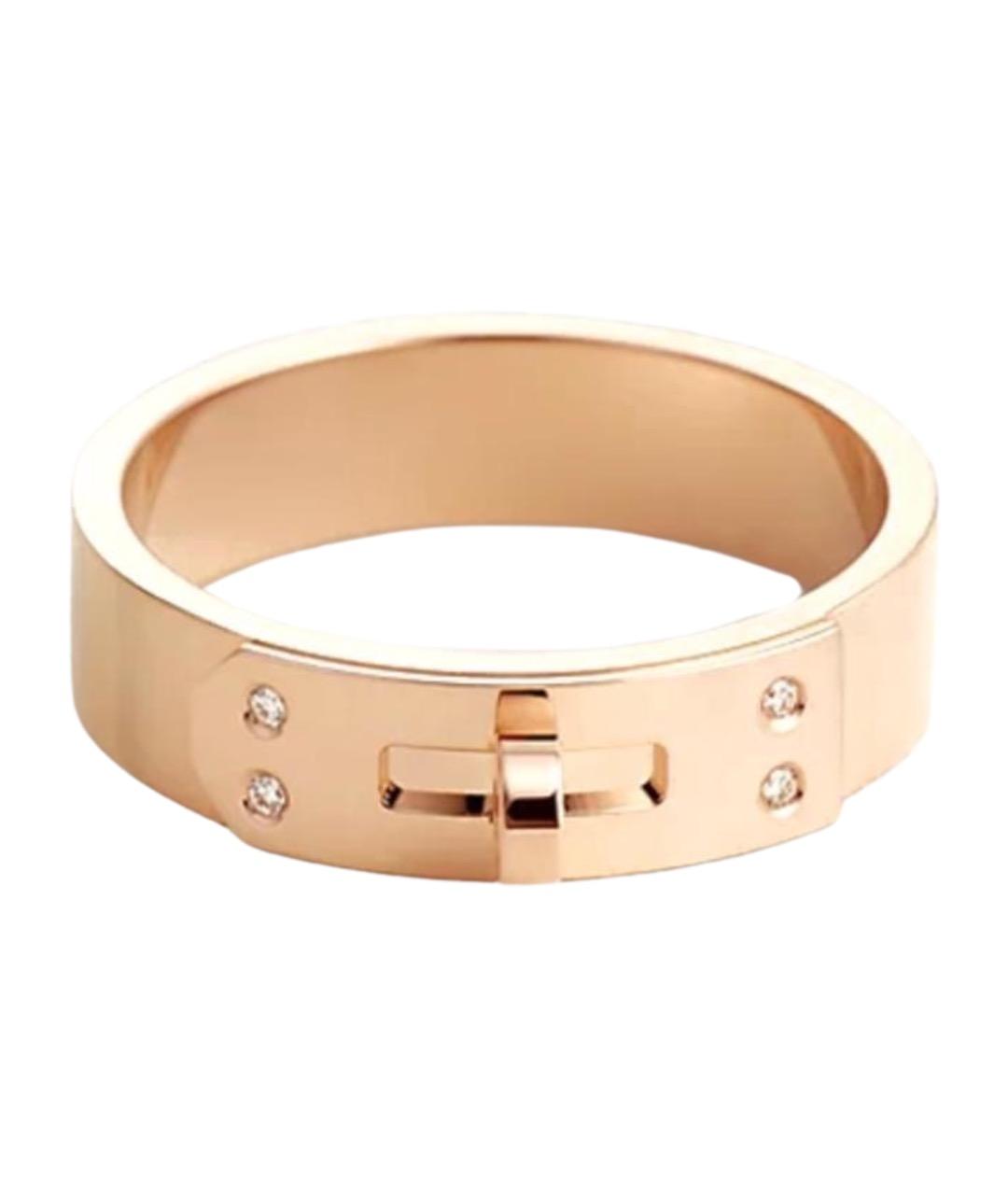 HERMES Золотое кольцо из розового золота, фото 1