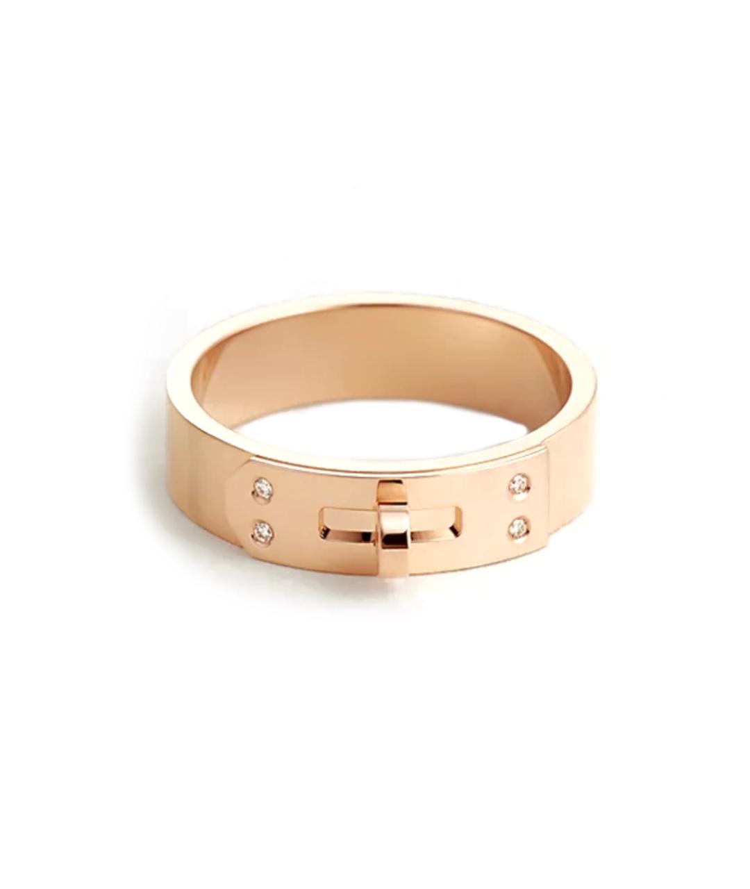HERMES Золотое кольцо из розового золота, фото 6