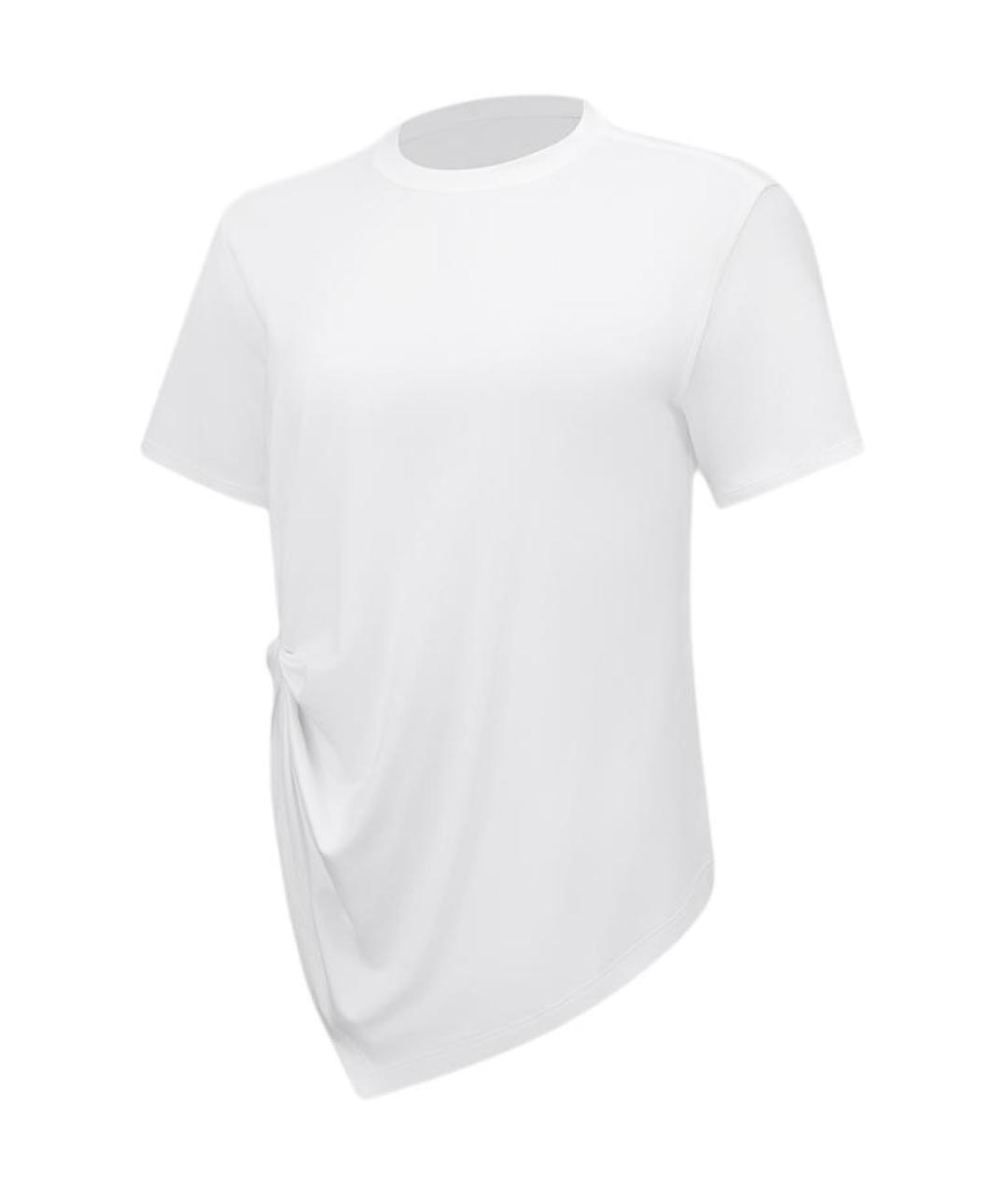 Lululemon Белая футболка, фото 1