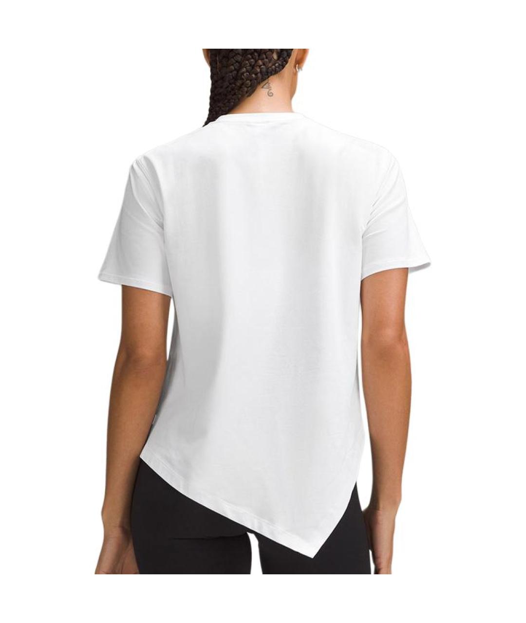Lululemon Белая футболка, фото 2