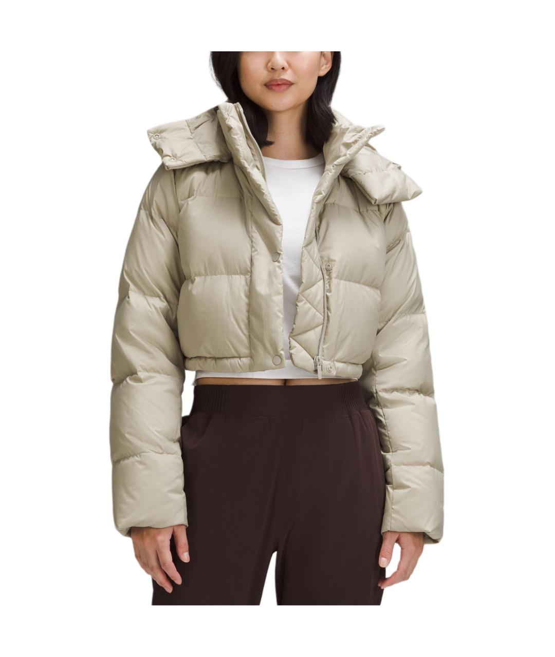 Lululemon Бежевая полиамидовая куртка, фото 3