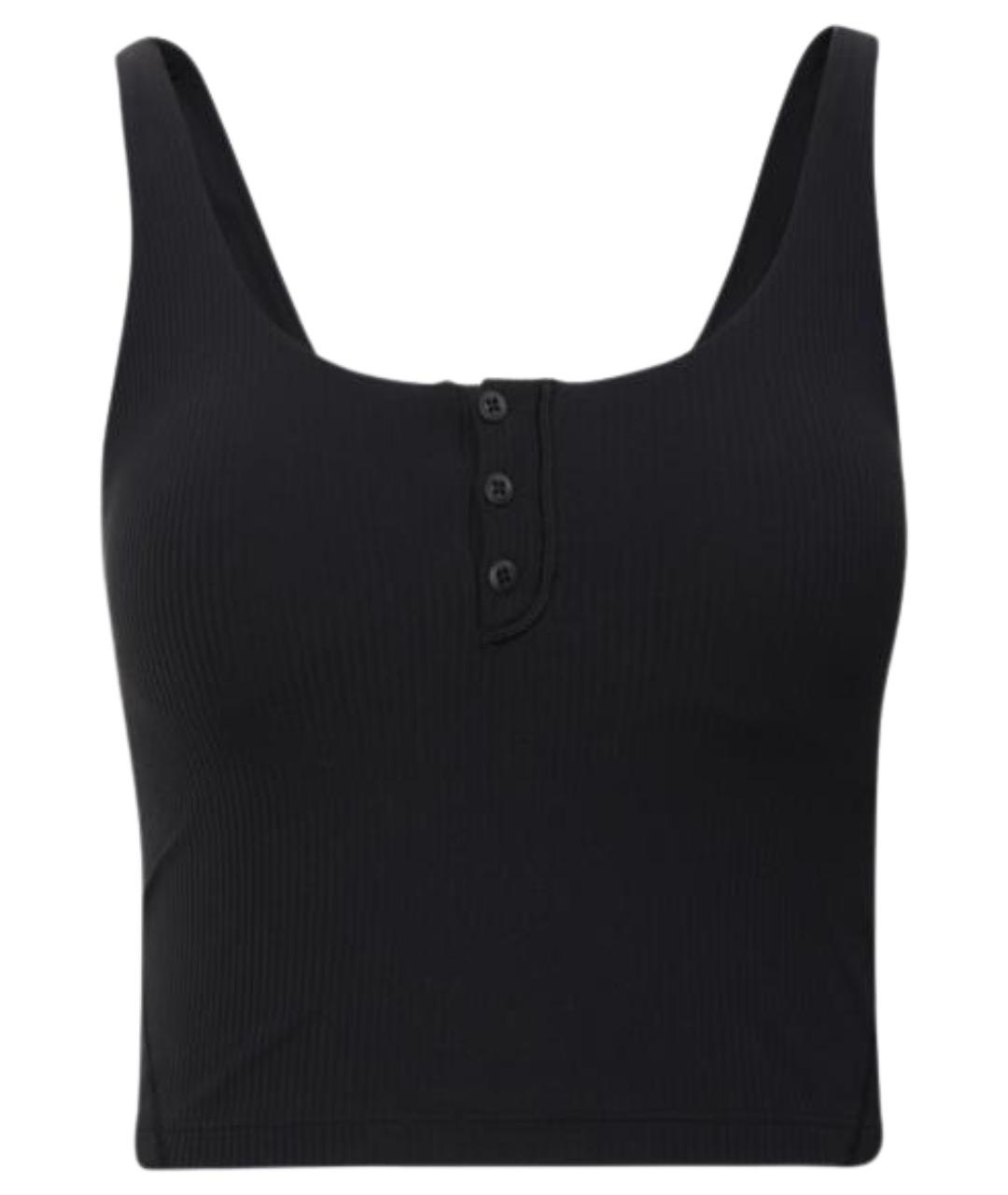 Lululemon Черная майка, фото 1