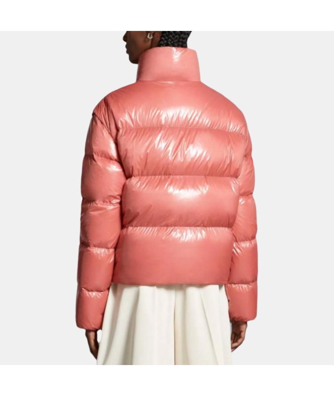 MONCLER Розовый пуховик, фото 5
