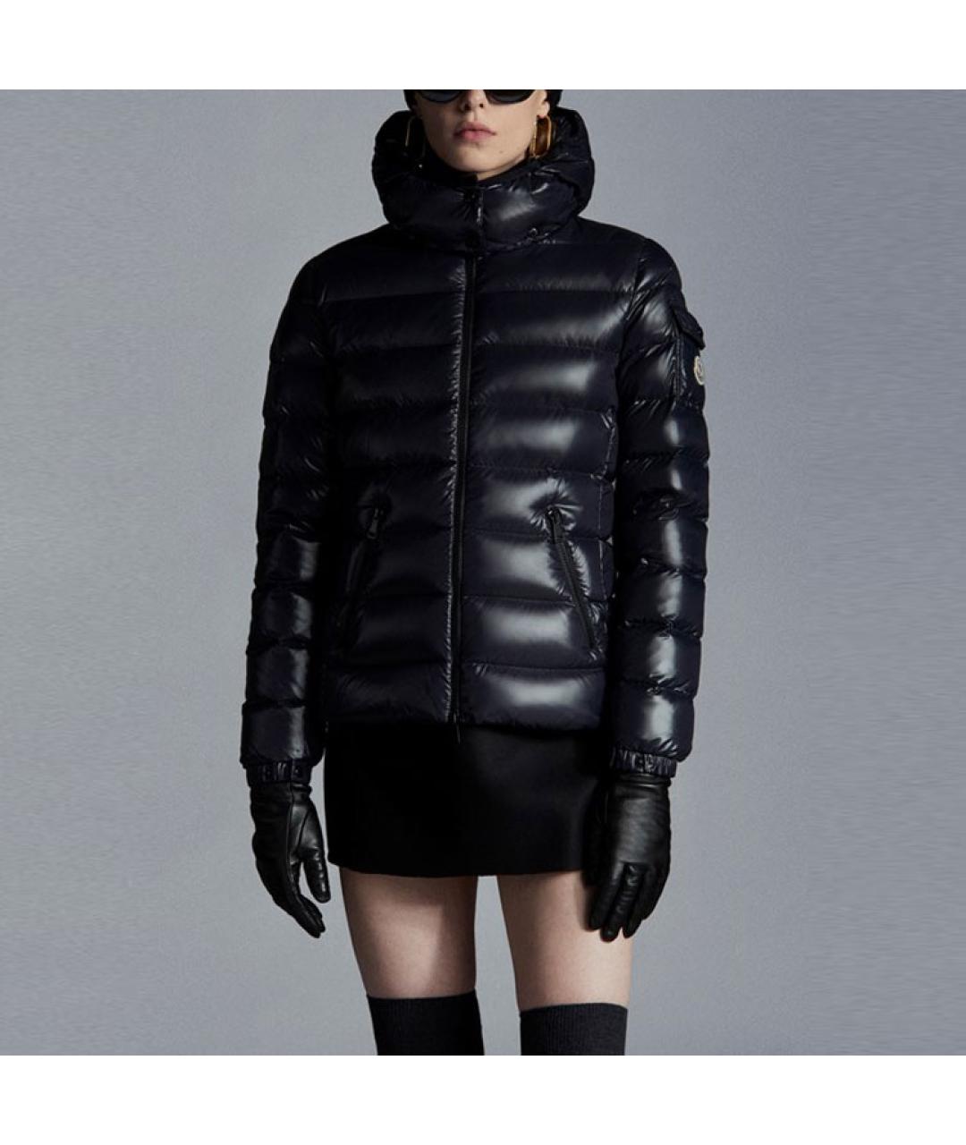 MONCLER Синий пуховик, фото 3