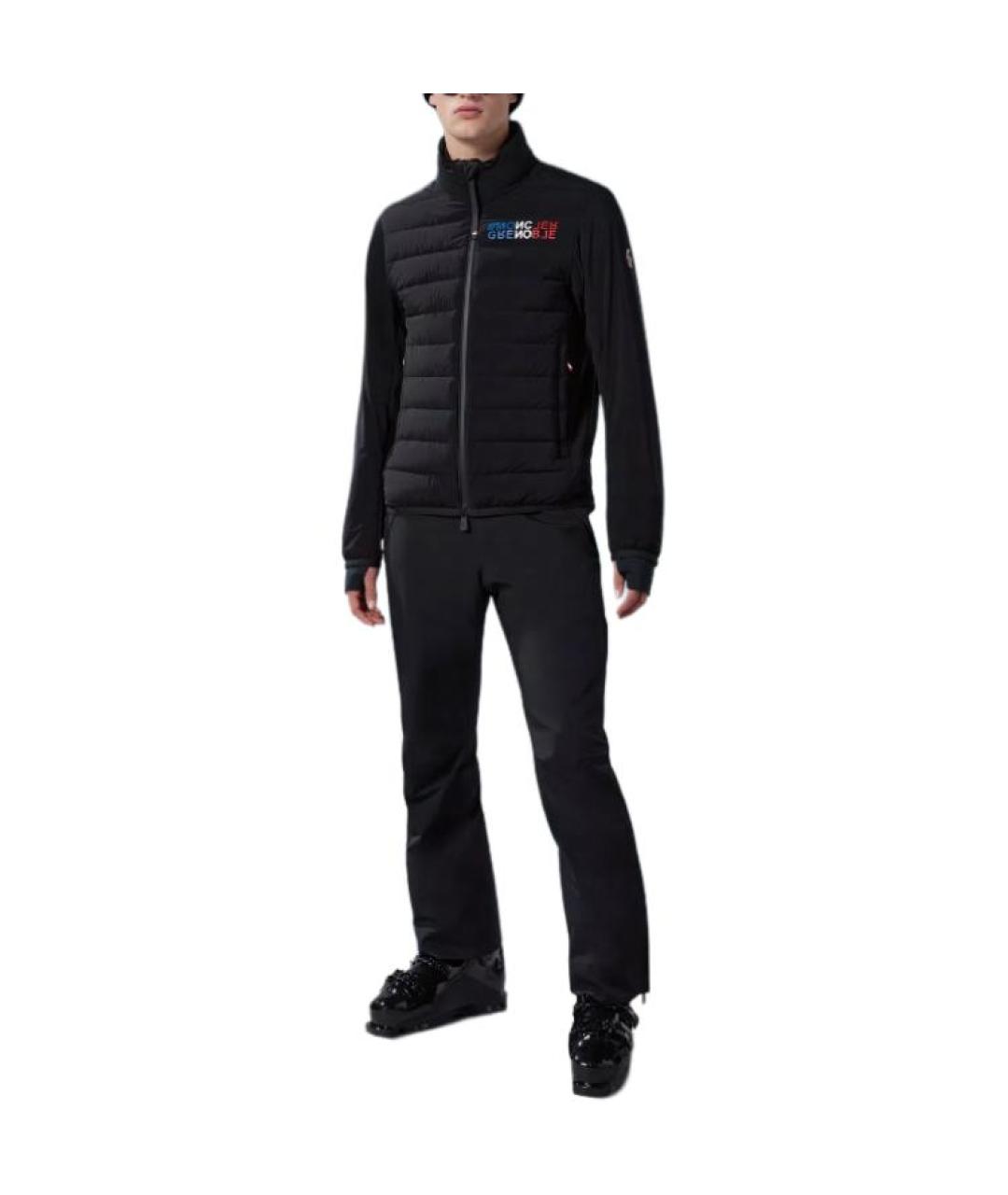 MONCLER Черная куртка, фото 2