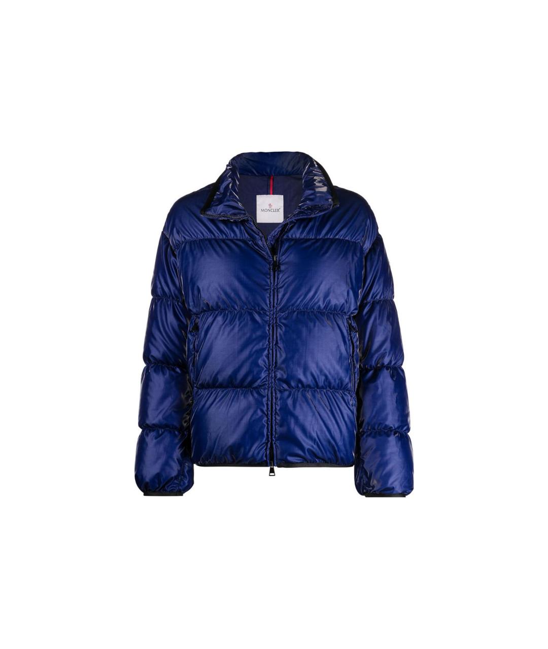 MONCLER Синий пуховик, фото 5