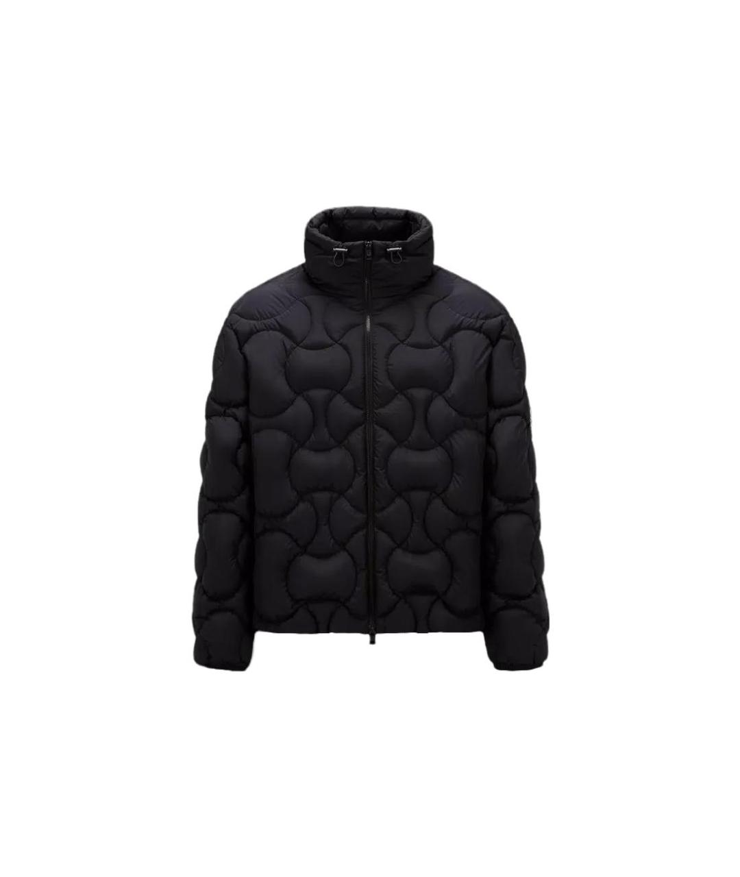 MONCLER Черный пуховик, фото 1