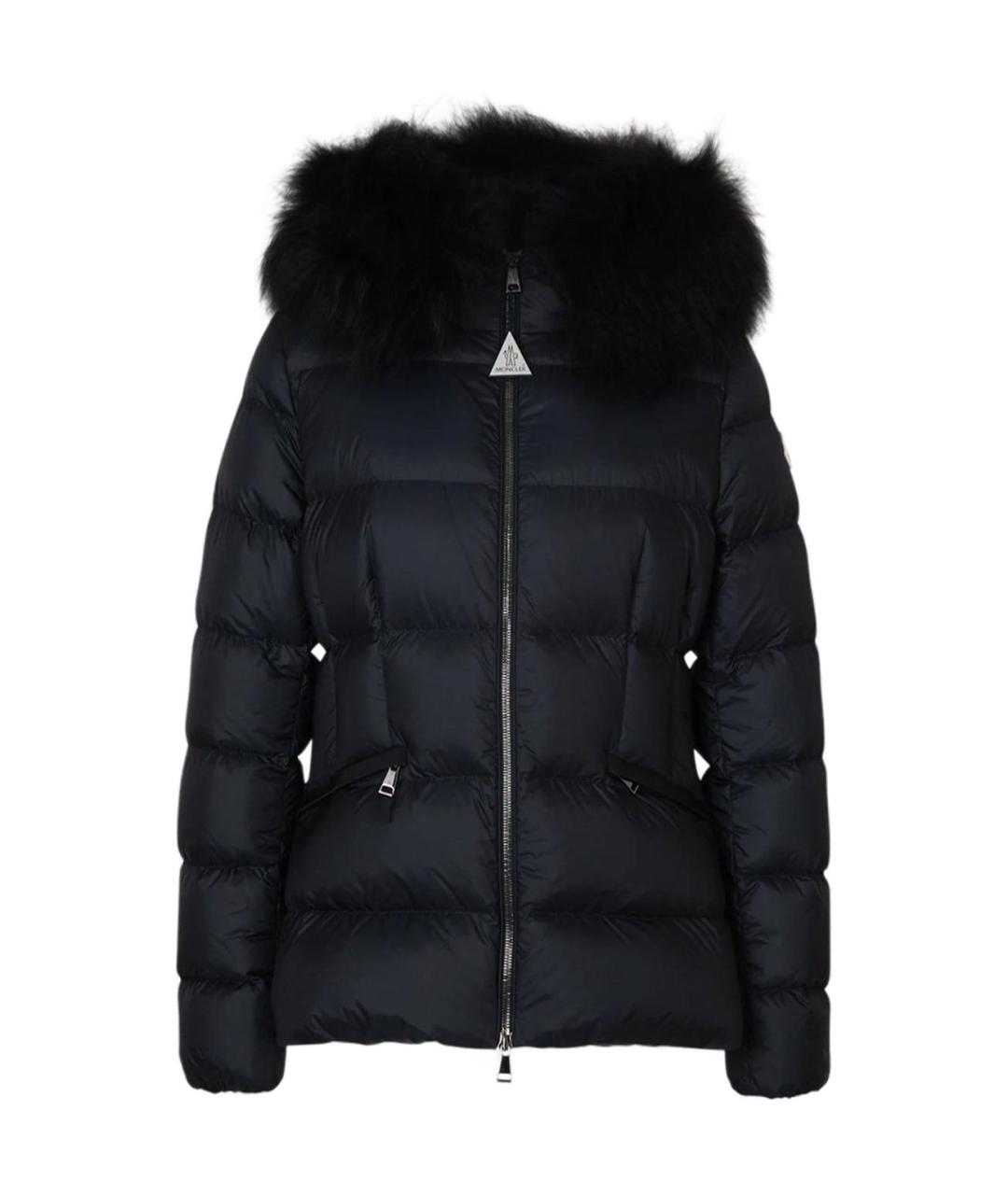 MONCLER Синий пуховик, фото 1