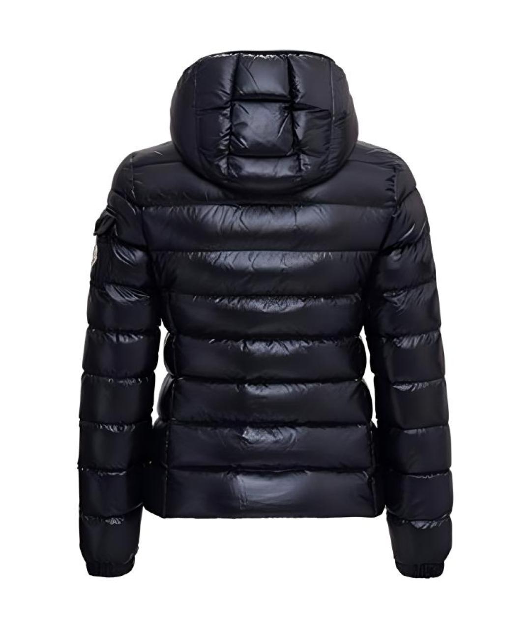 MONCLER Черная полиамидовая куртка, фото 2