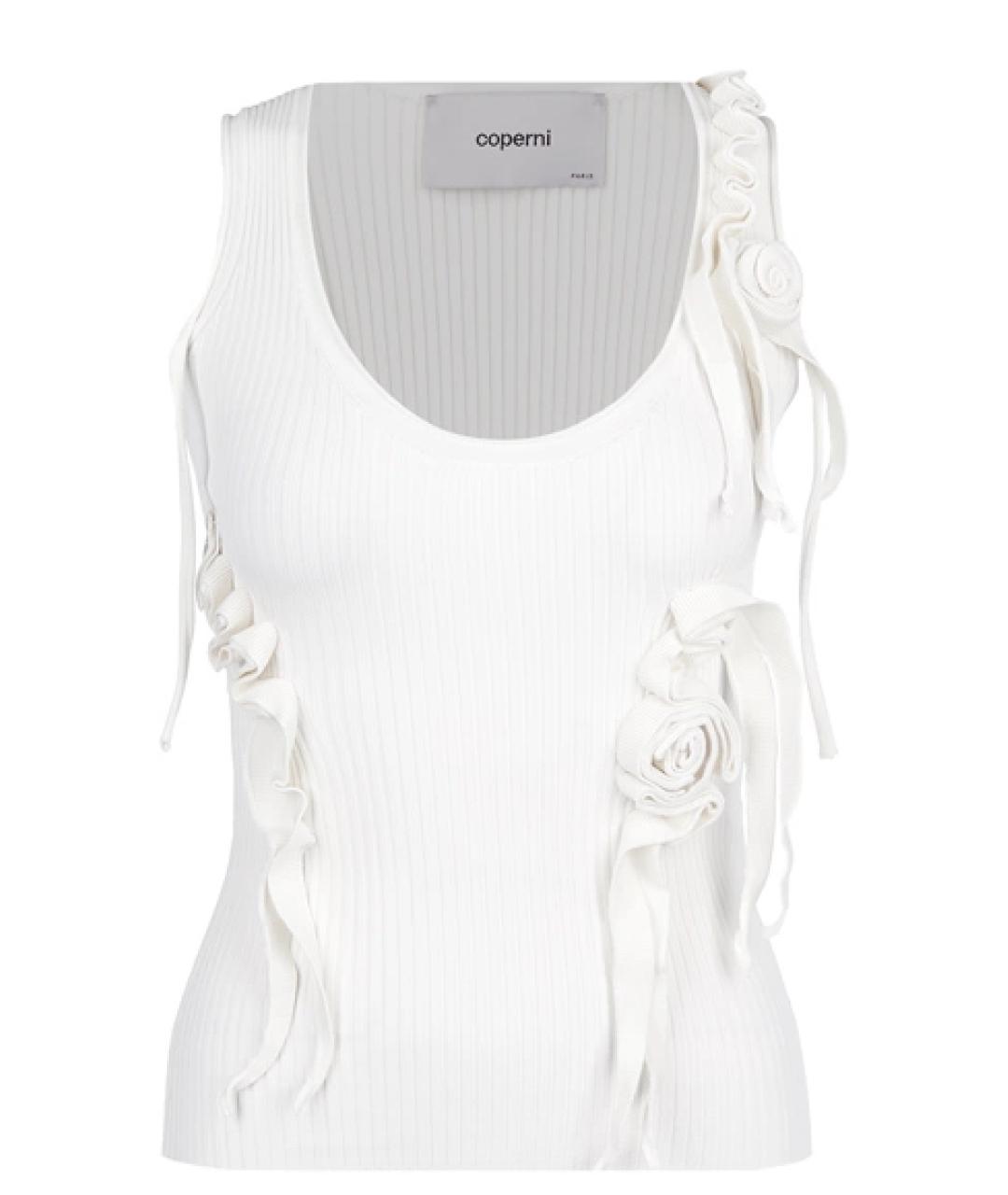 COPERNI Белая вискозная майка, фото 1