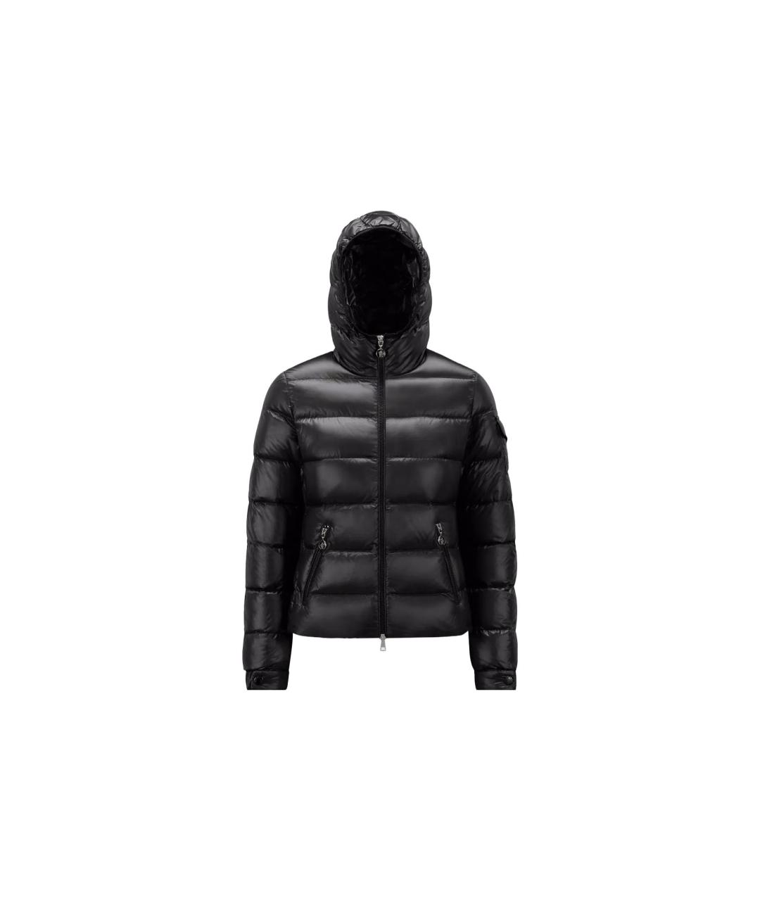 MONCLER Черный пуховик, фото 6