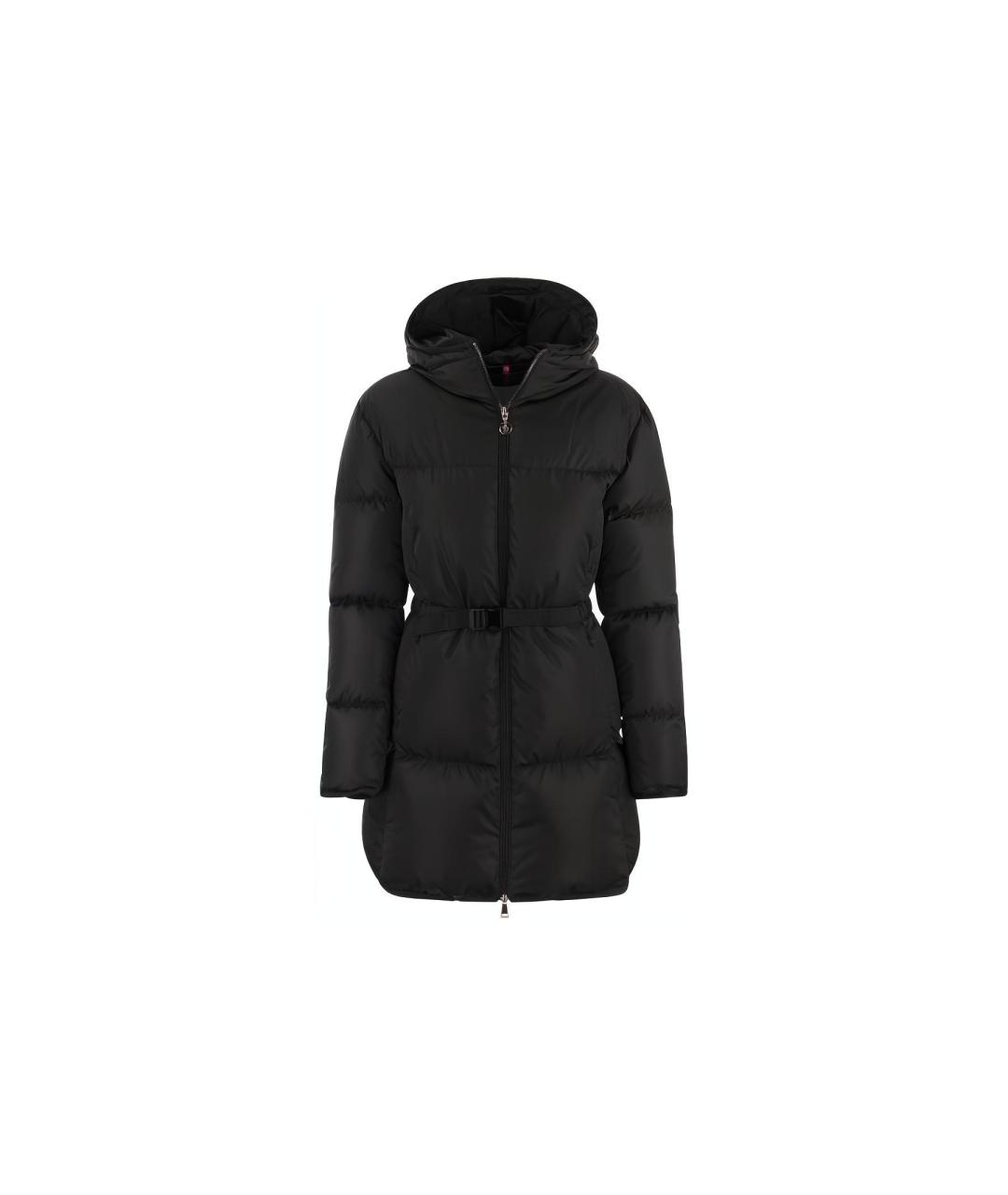 MONCLER Черный пуховик, фото 1