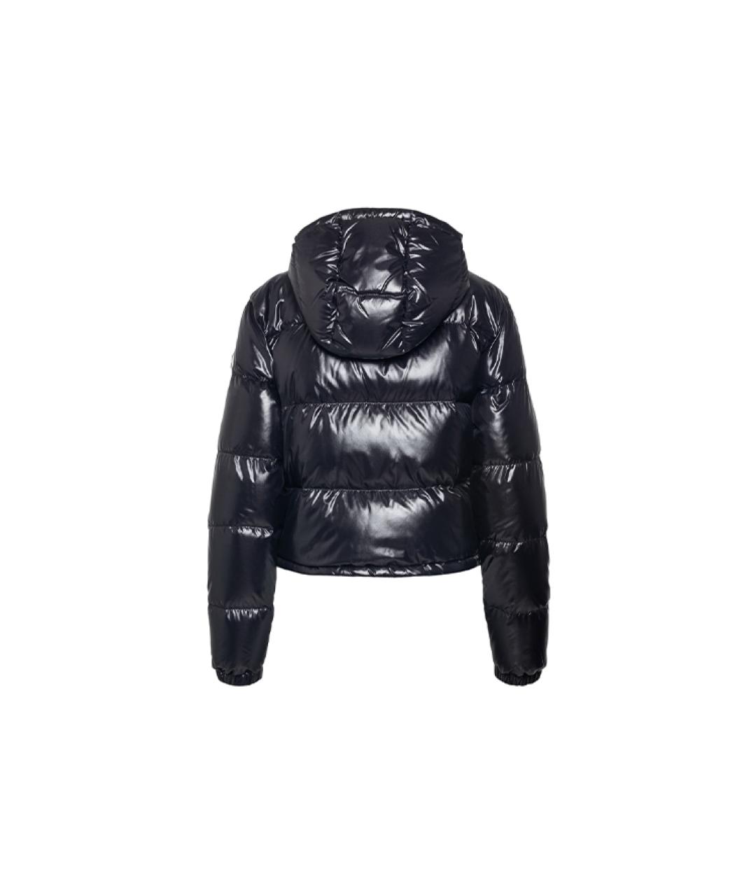 MONCLER Черный пуховик, фото 2