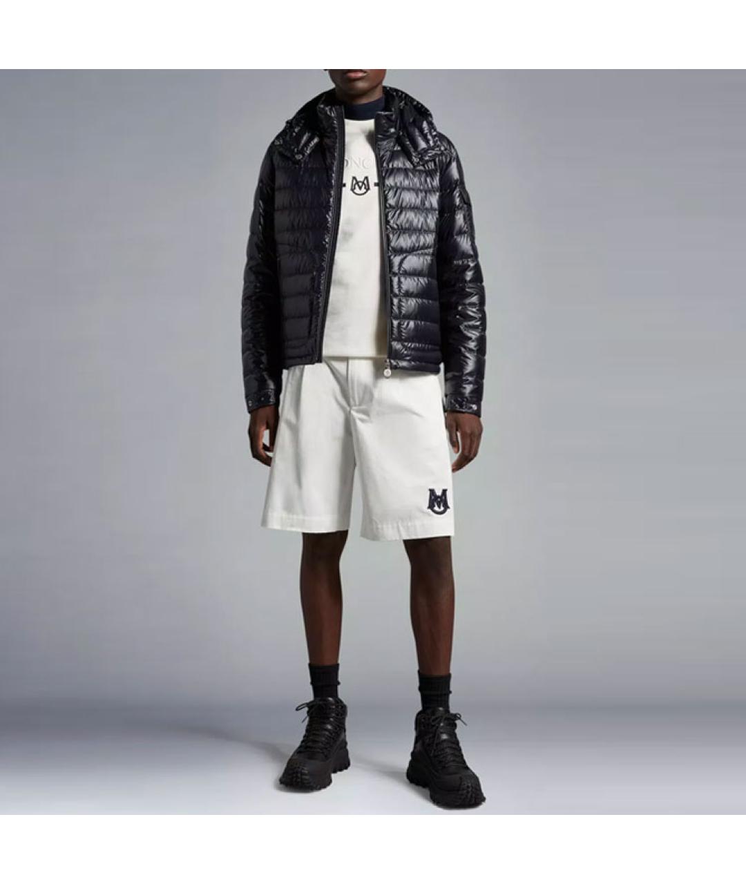 MONCLER Синий пуховик, фото 2