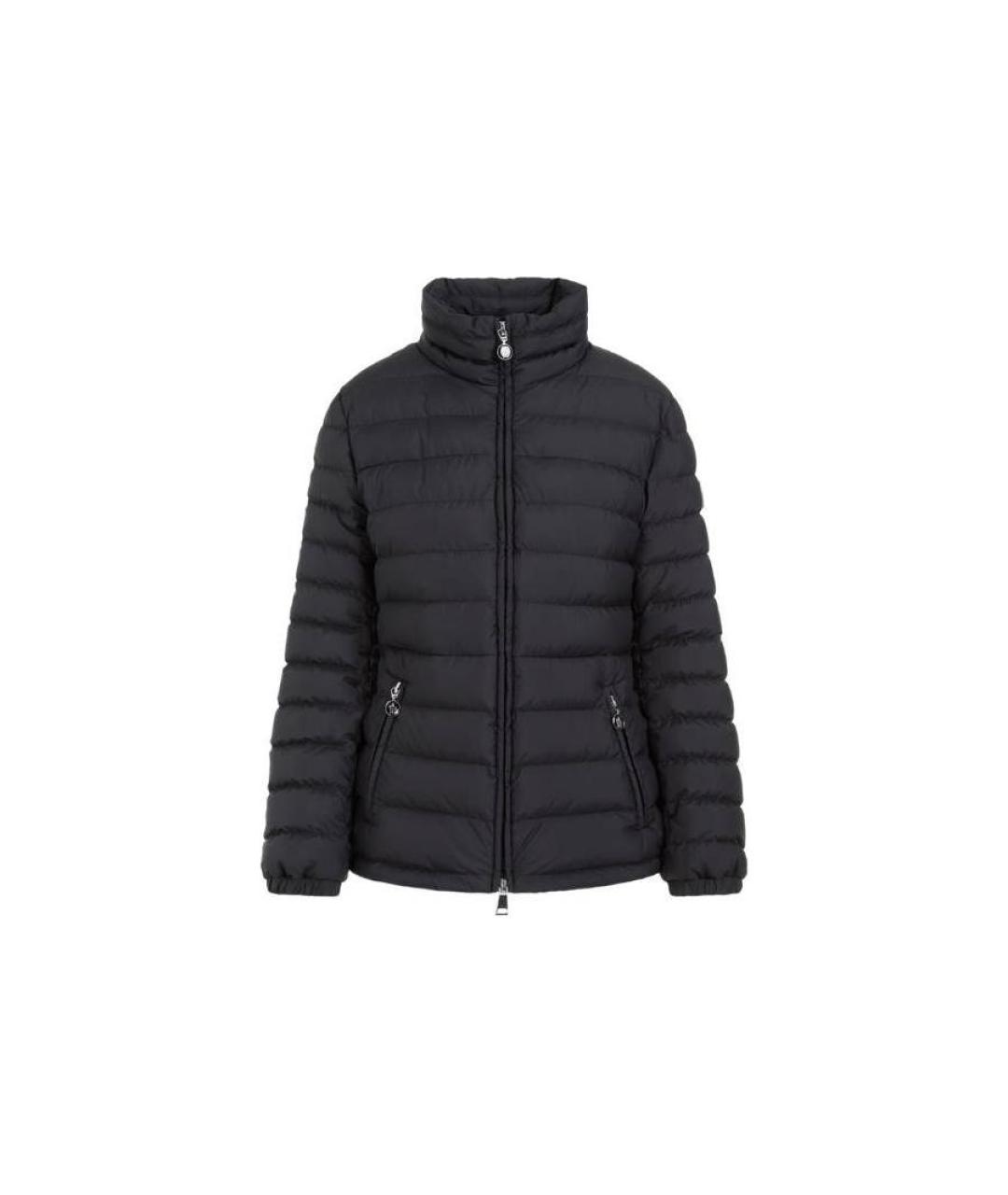 MONCLER Черный пуховик, фото 1