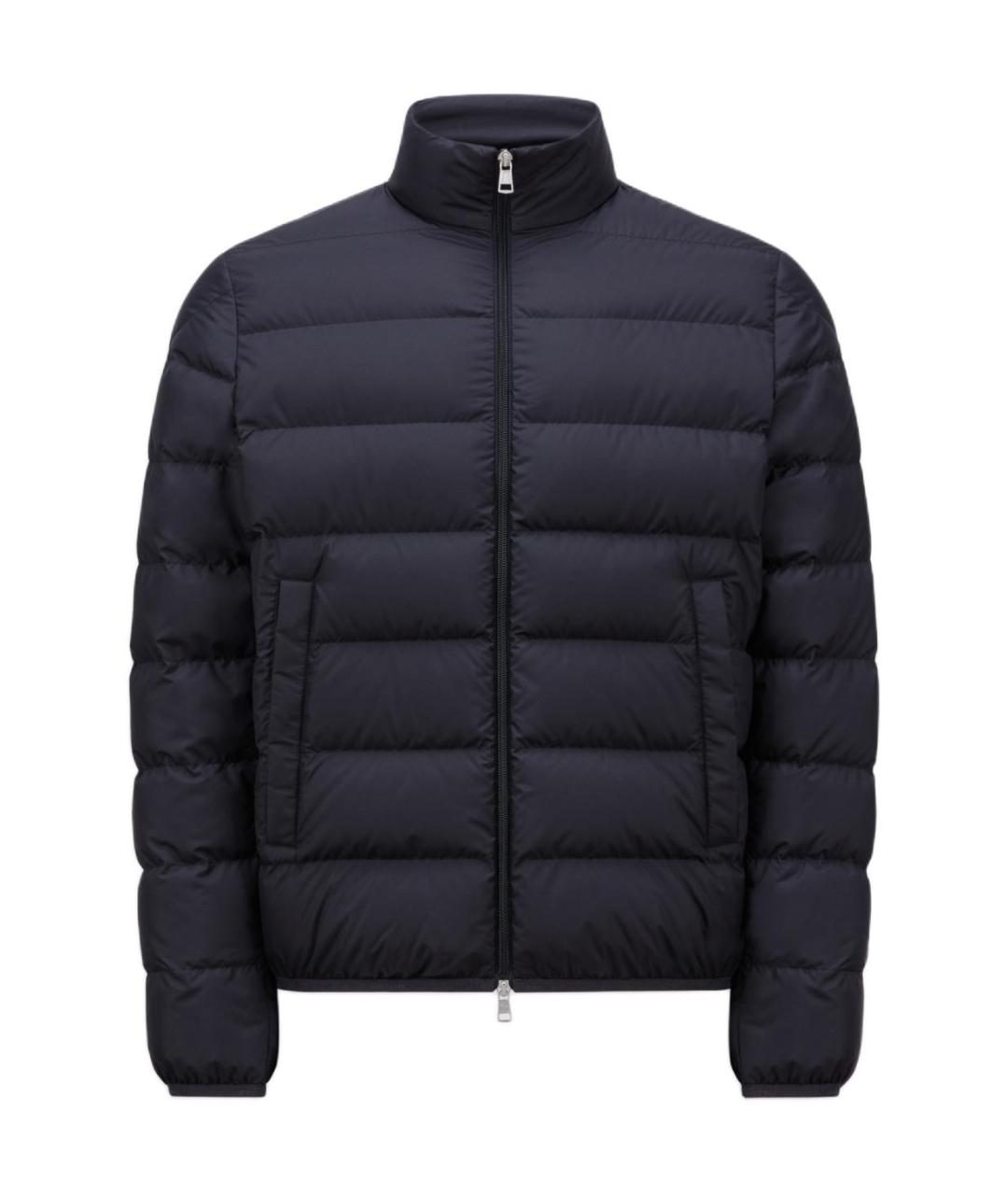 MONCLER Синий пуховик, фото 1