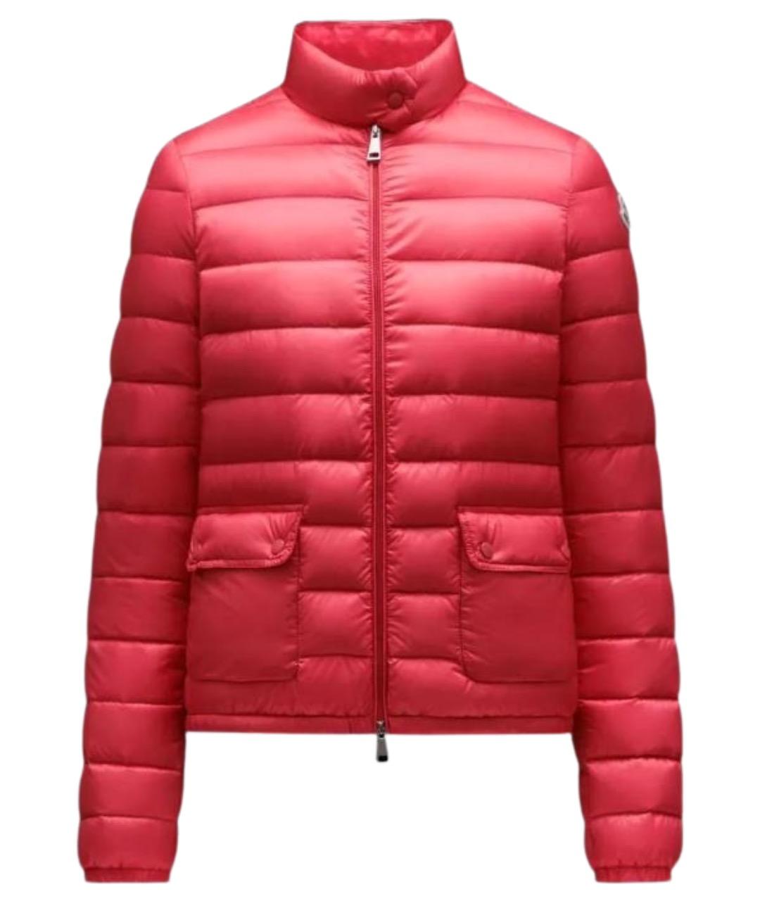 MONCLER Розовый пуховик, фото 1