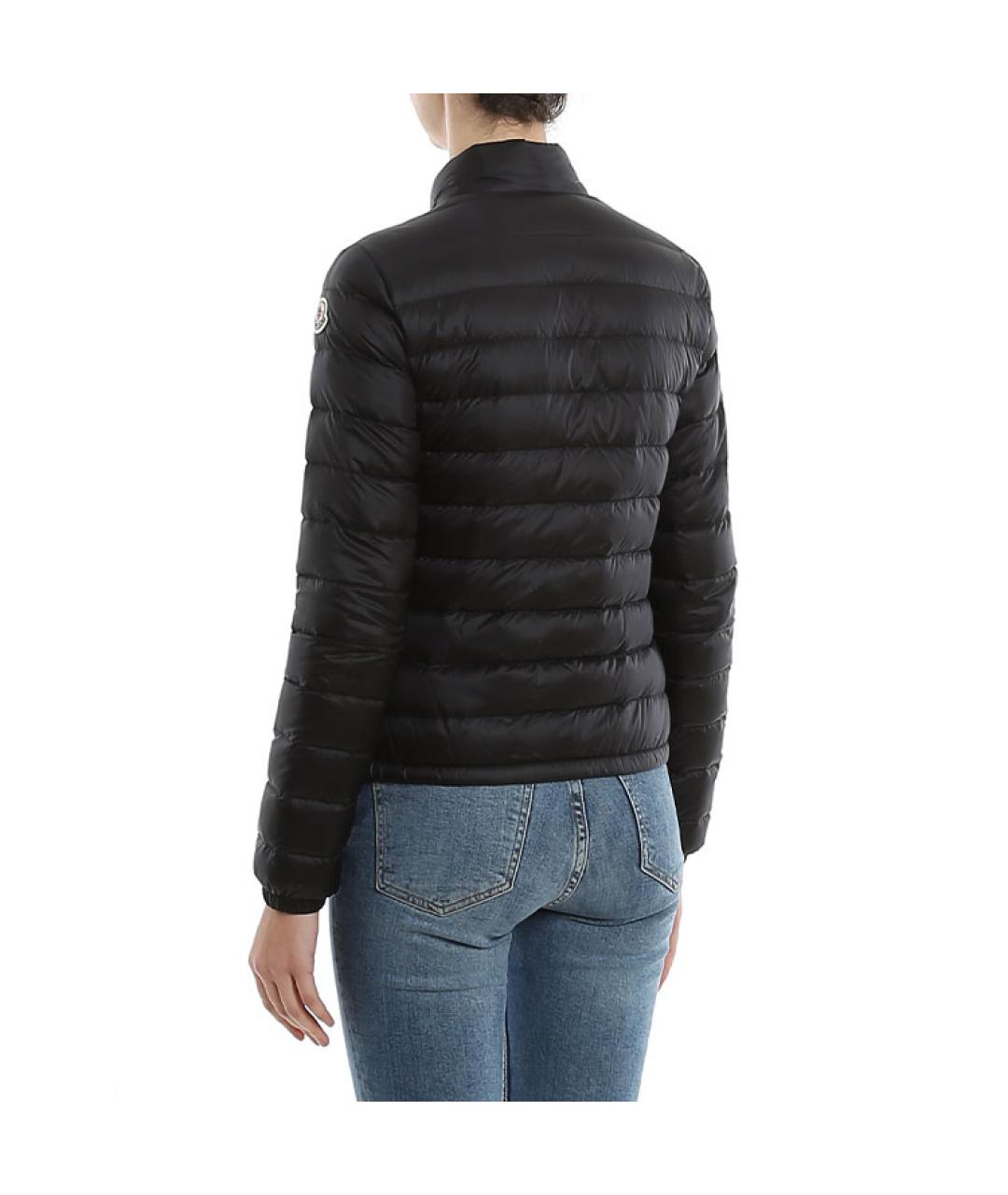 MONCLER Черная полиамидовая куртка, фото 5