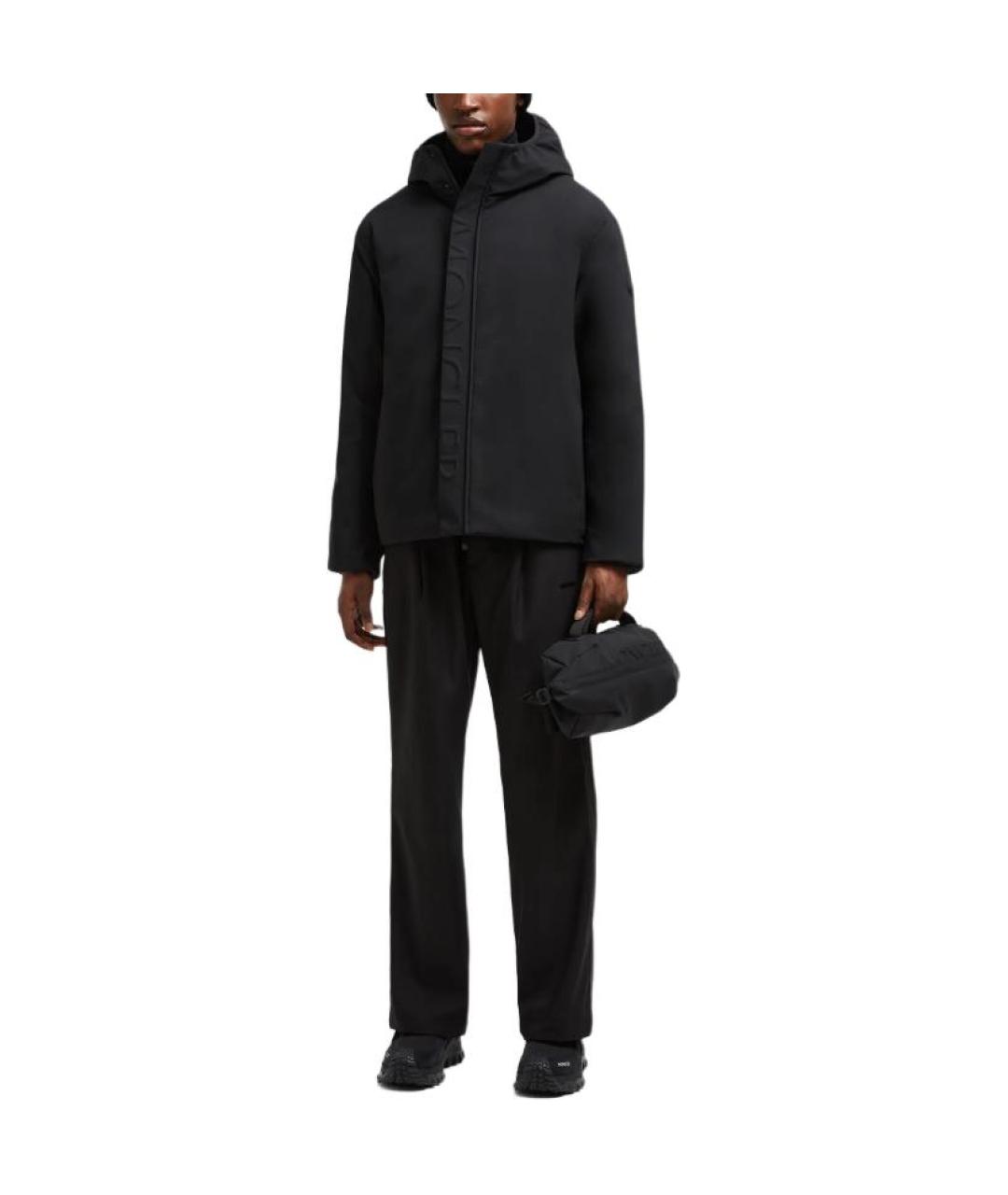 MONCLER Черная куртка, фото 4