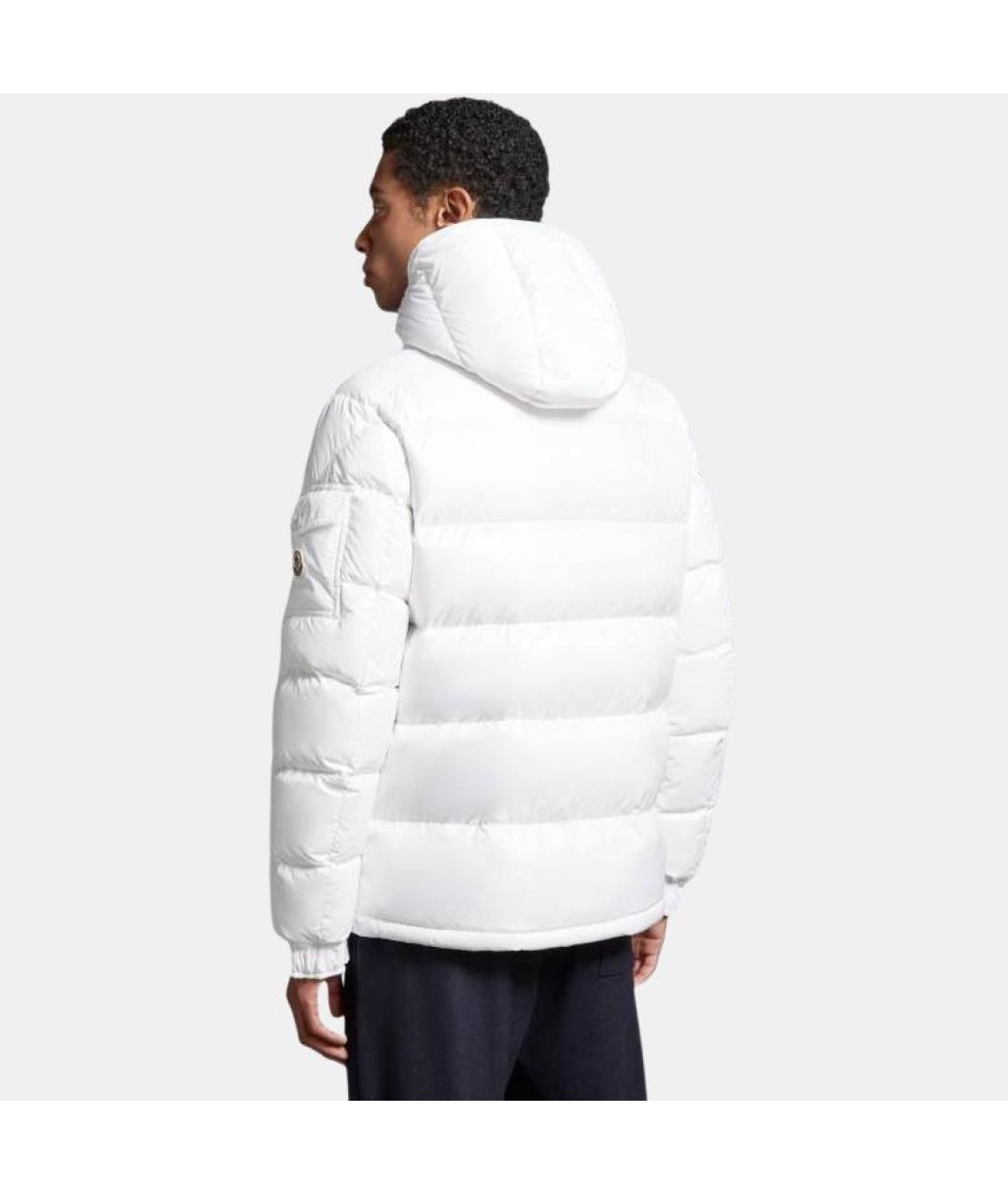 MONCLER Белый пуховик, фото 3